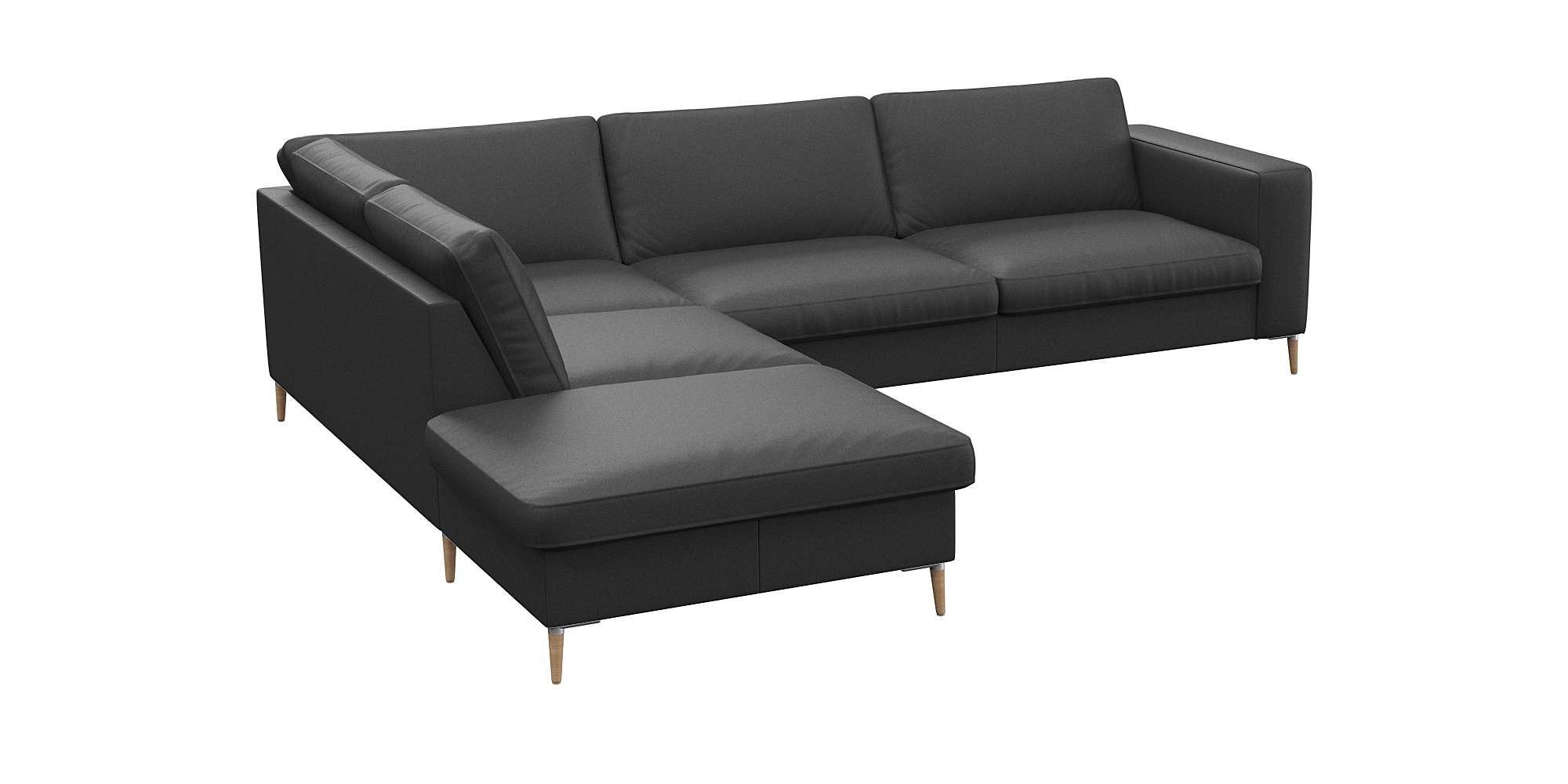 FLEXLUX Ecksofa "Fiore, Sitzaufbau mit hochwertigem Kaltschaum für mehr Sit günstig online kaufen