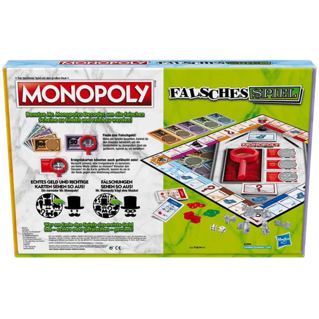 Hasbro Spiel »Monopoly Falsches Spiel«