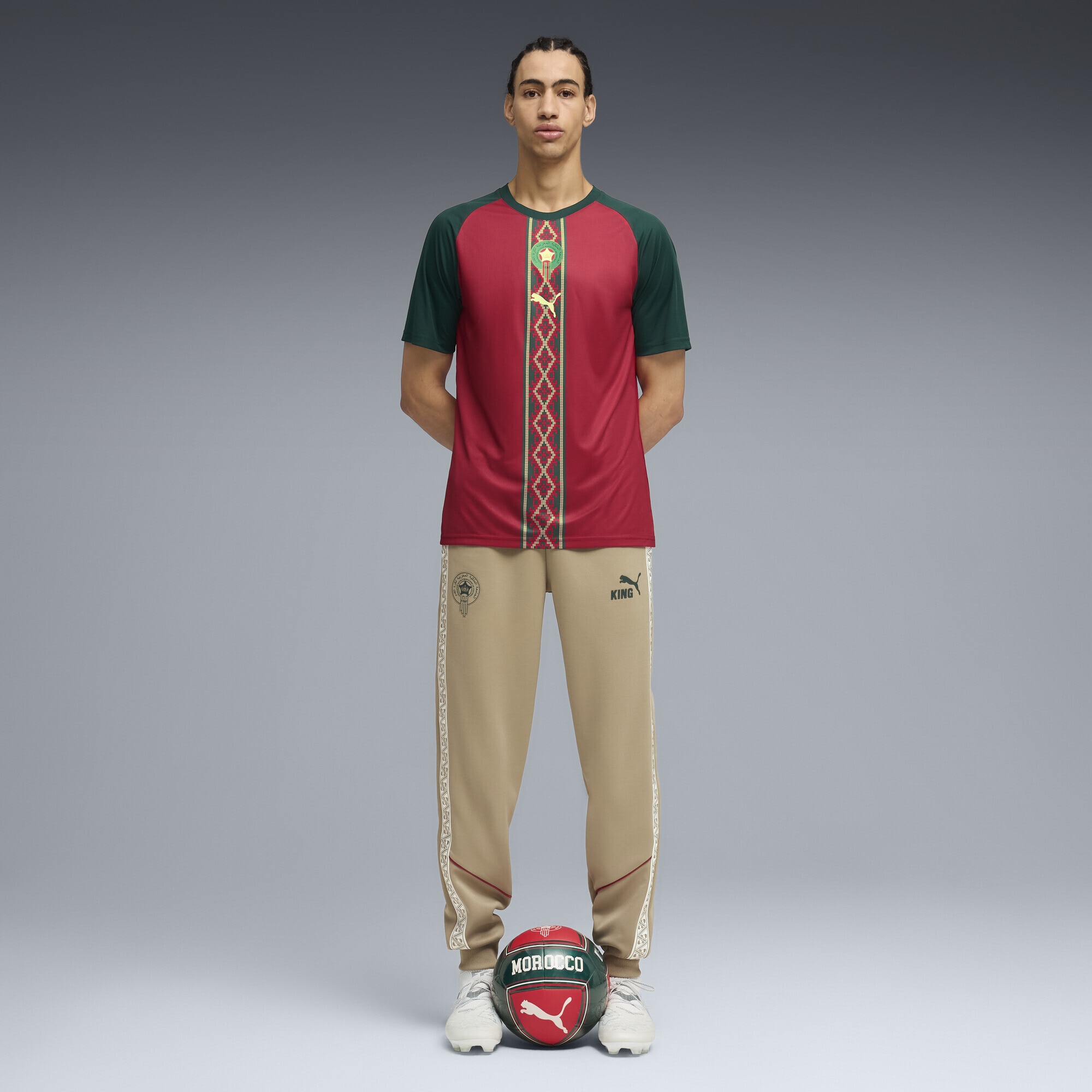 PUMA Trainingsshirt »Marokko Aufwärmtrikot Herren«