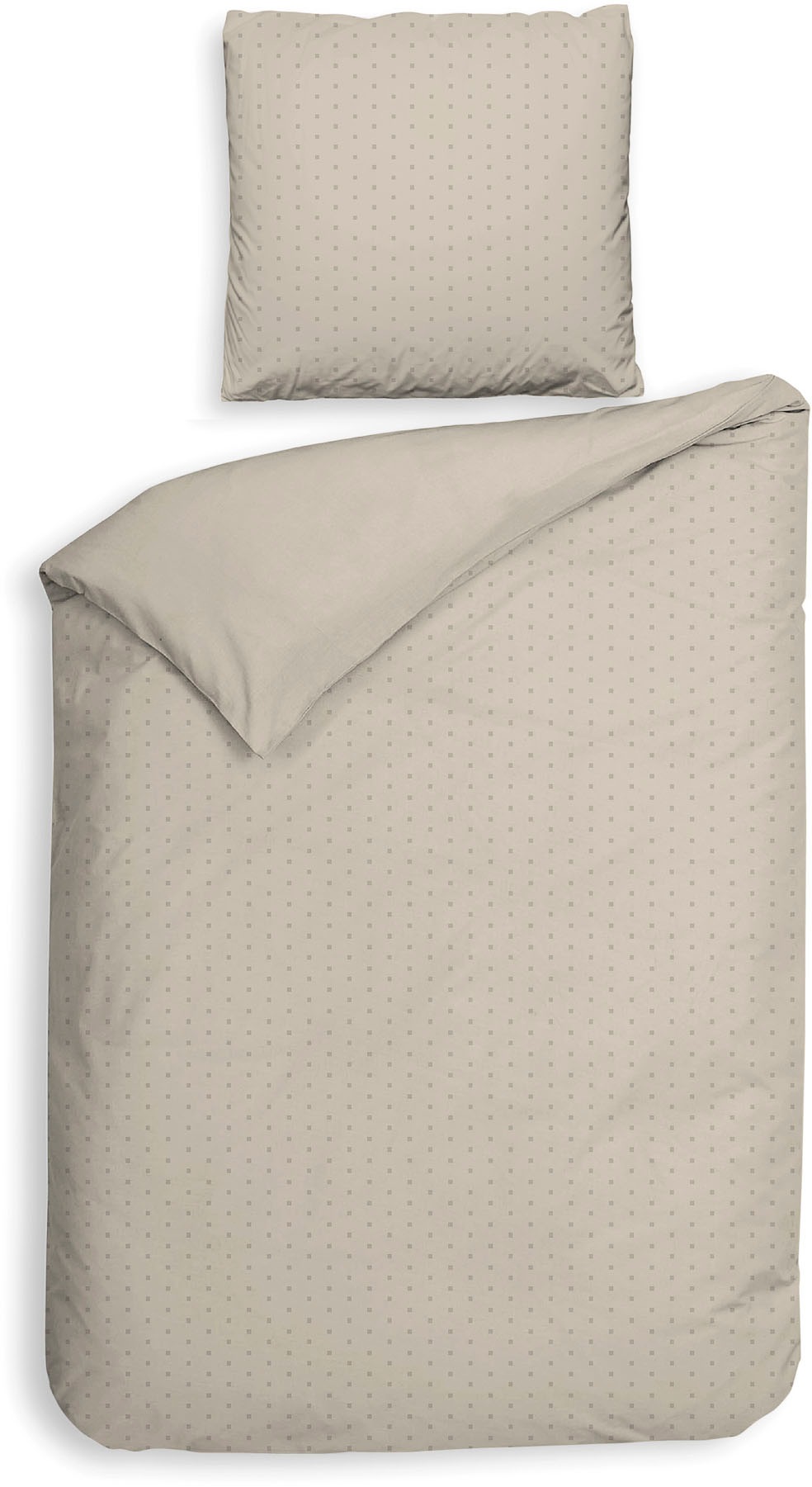 Heckett & Lane Bettwäsche »Punto« 2 Stk. gepunktet, 100% Baumwolle ab 135x200 cm.