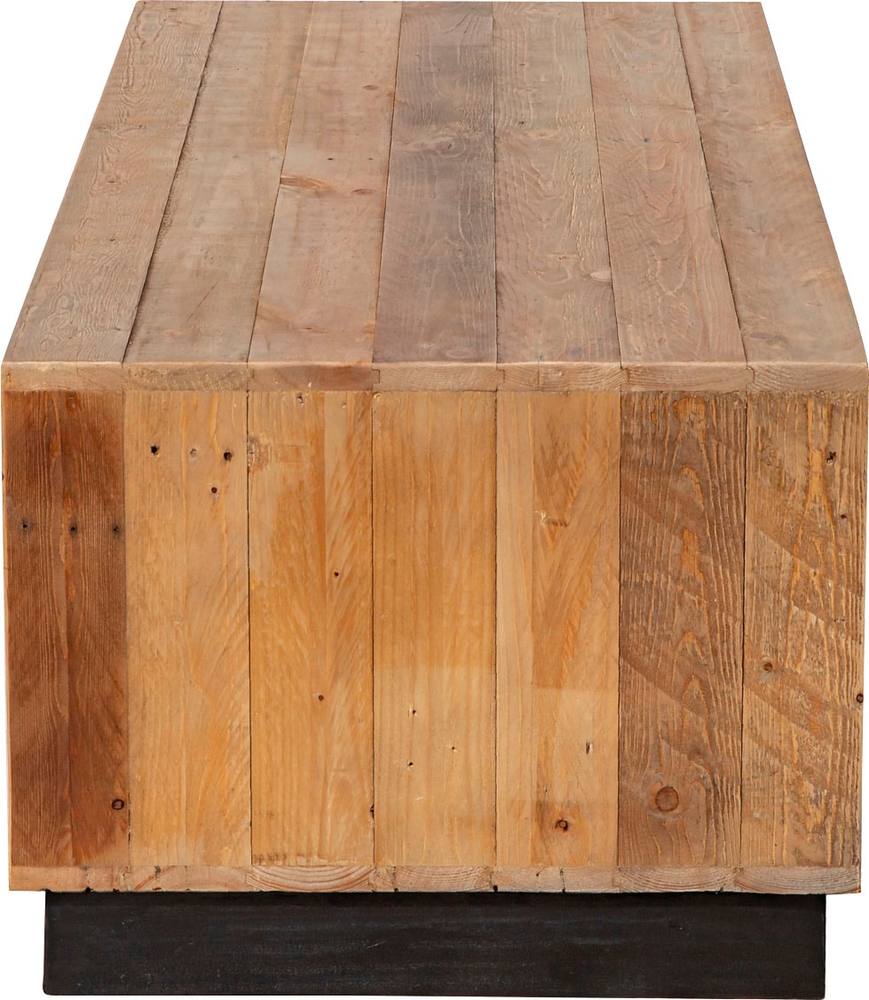 SIT Couchtisch »Old Pine«, Pinienholz, Beistelltisch, Holztisch, Wohnzimmertisch, Recyclingholz