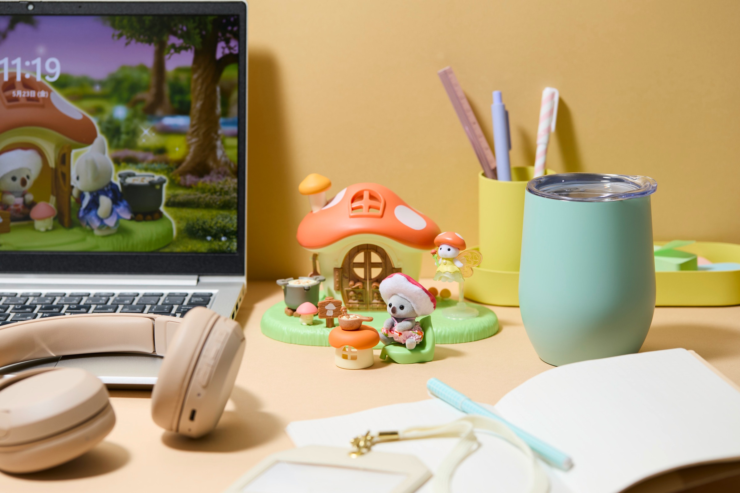 Sylvanian Families Spielwelt »Feen Pilzhaus mit Figuren«