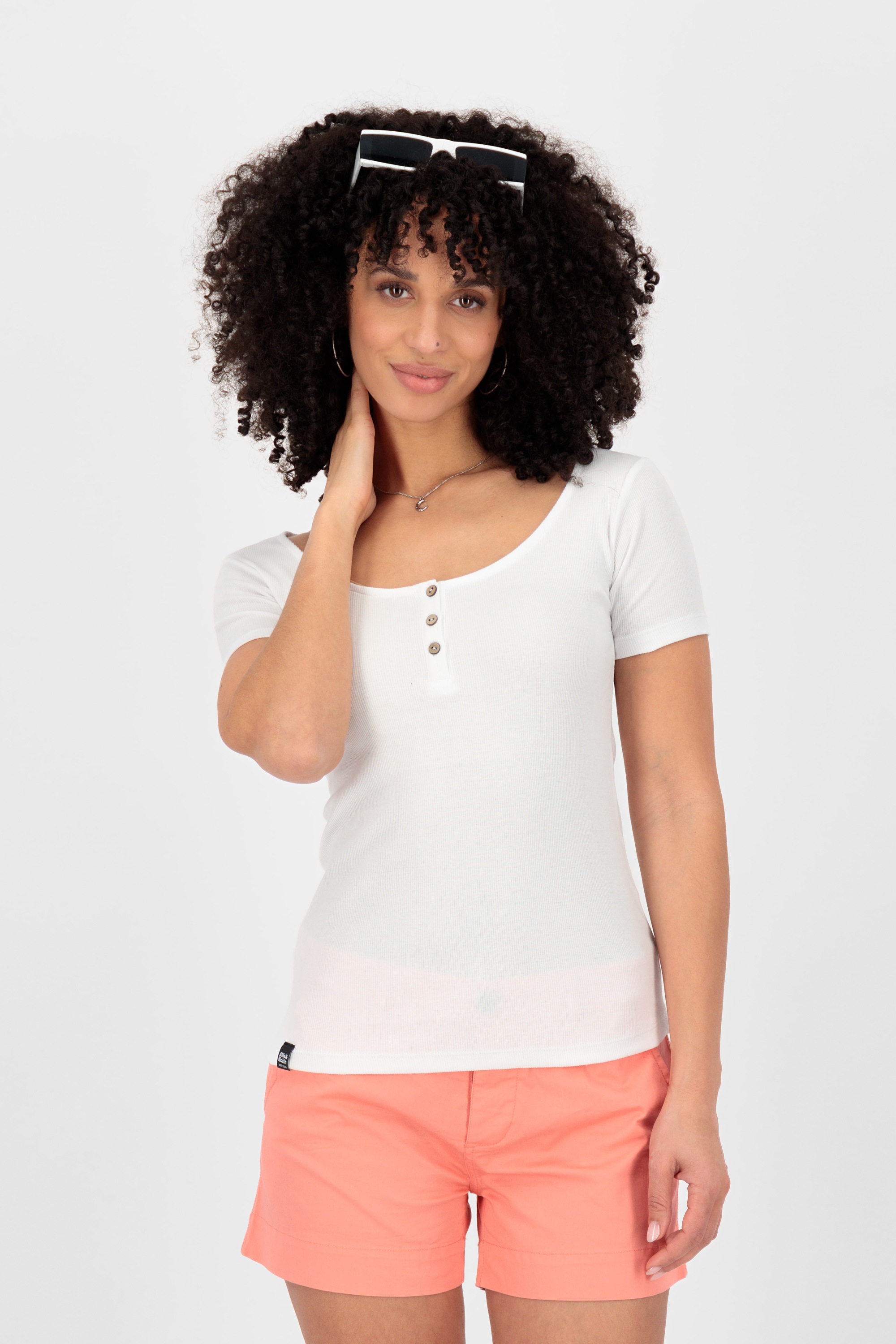 Alife & Kickin Rundhalsshirt »Damen RosaAK A«