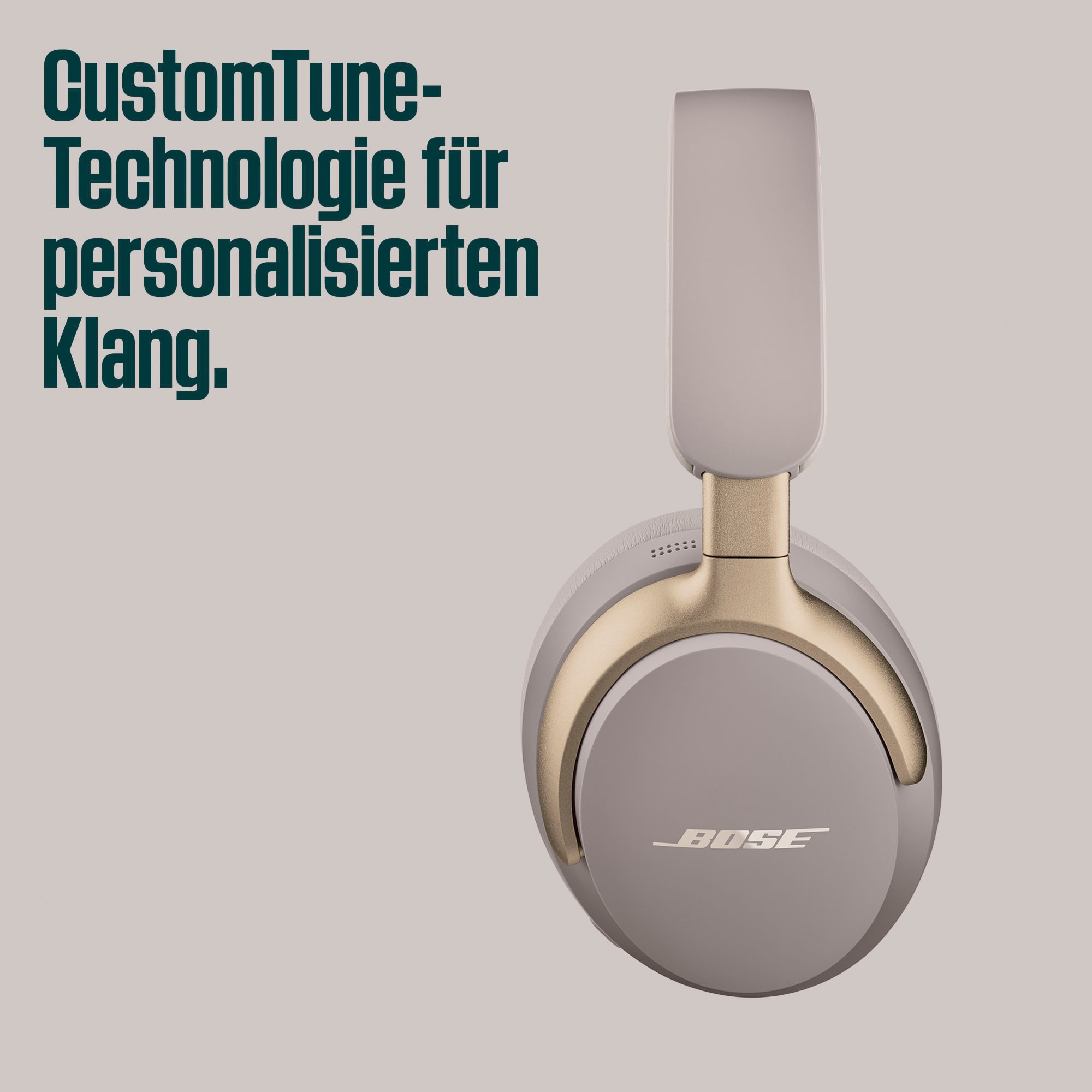 Bose Over-Ear-Kopfhörer »QuietComfort Ultra«, Bluetooth, Active Noise Cancelling (ANC)-Freisprechfunktion-Transparenzmodus, 3 Modi, Multipoint, Simple Sync, Anpassbare EG-Einstellungen