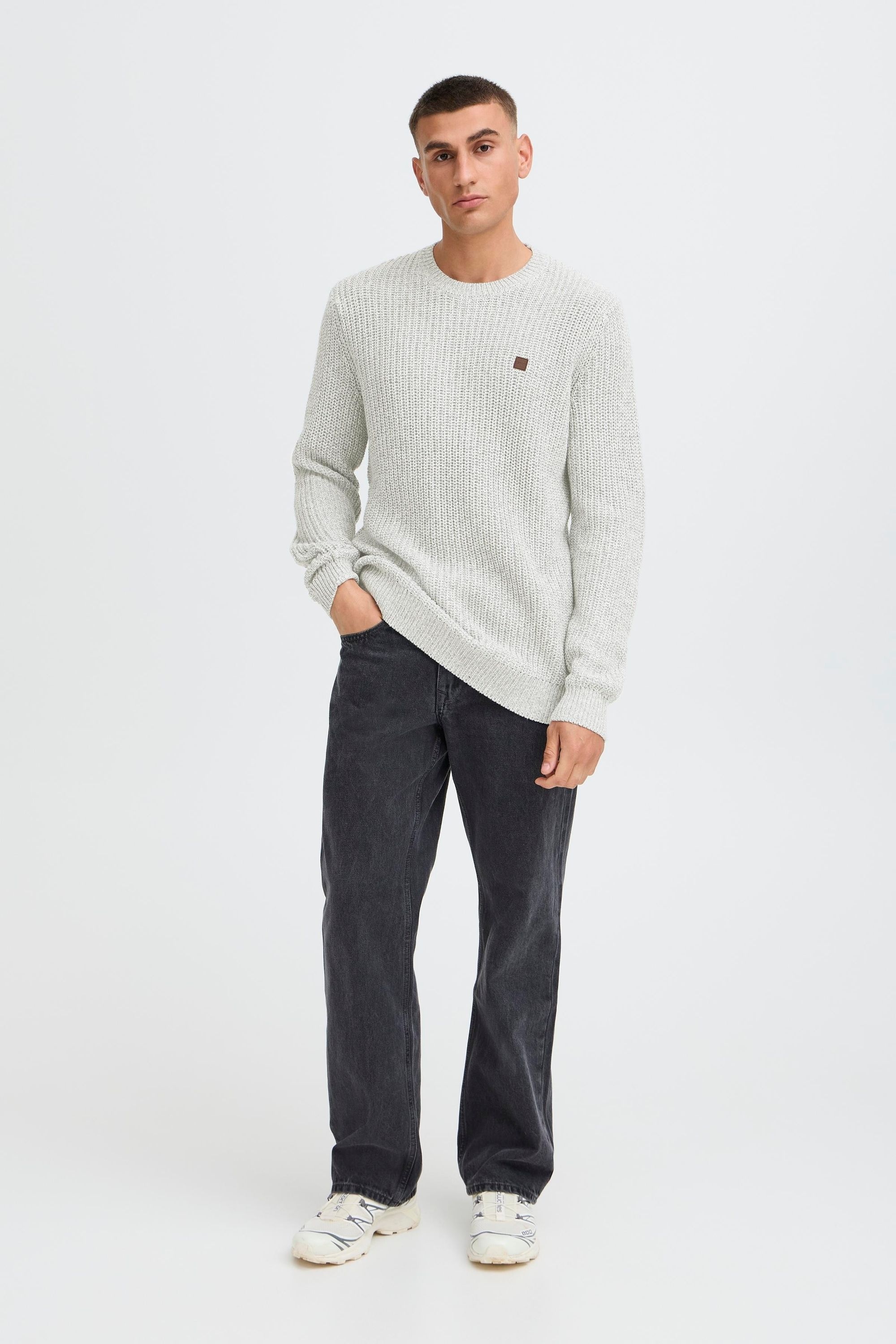 !Solid Strickfleece-Pullover »Strickpullover SDRICKY«