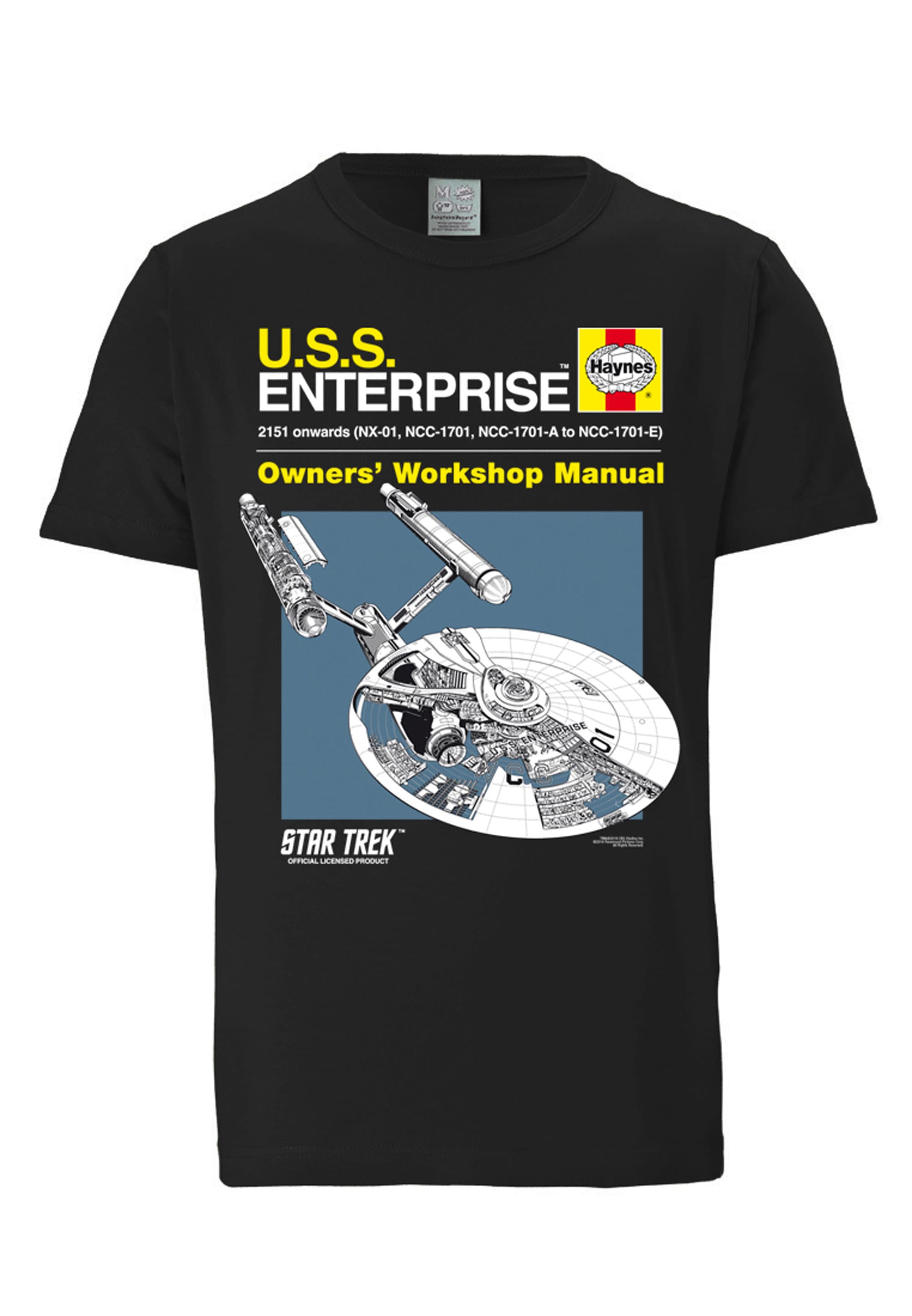 LOGOSHIRT T-Shirt »Star Trek - Haynes Manual«, mit lizenziertem Print für  kaufen | BAUR