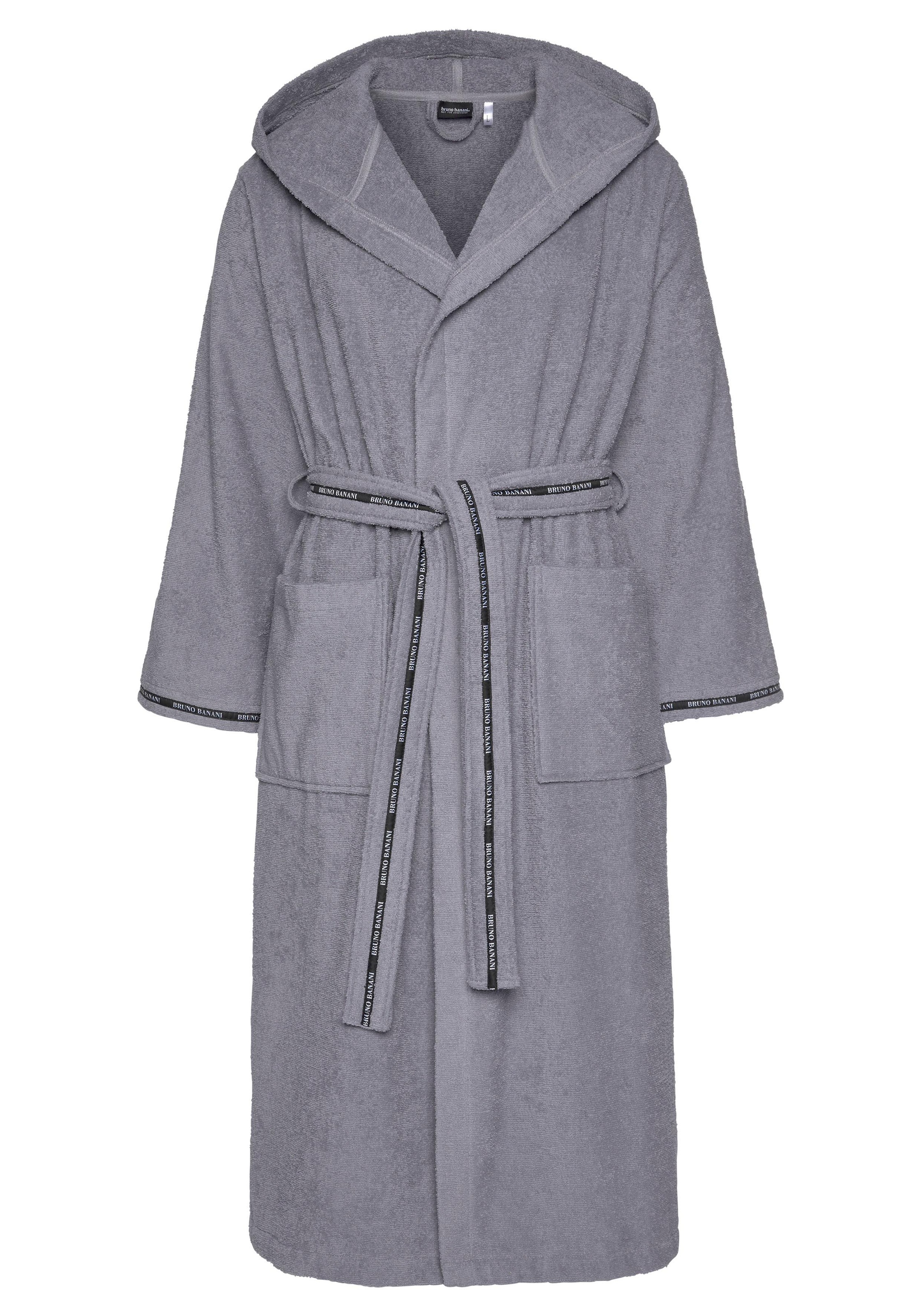 Bruno Banani Herrenbademantel "Danny, Normallänge & Überlänge, auch in extr günstig online kaufen