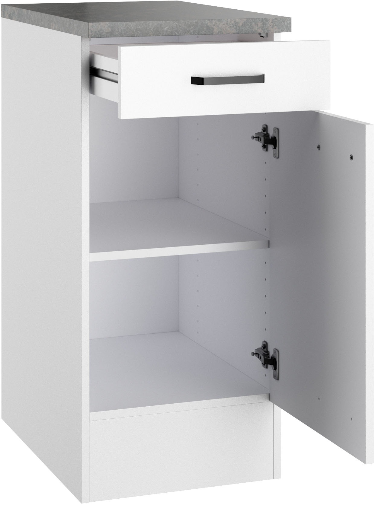 OPTIFIT Unterschrank »OPTImulti« Breite 40 cm, mit 1 Tür, 1 Schubkasten, 1 Einlegeboden