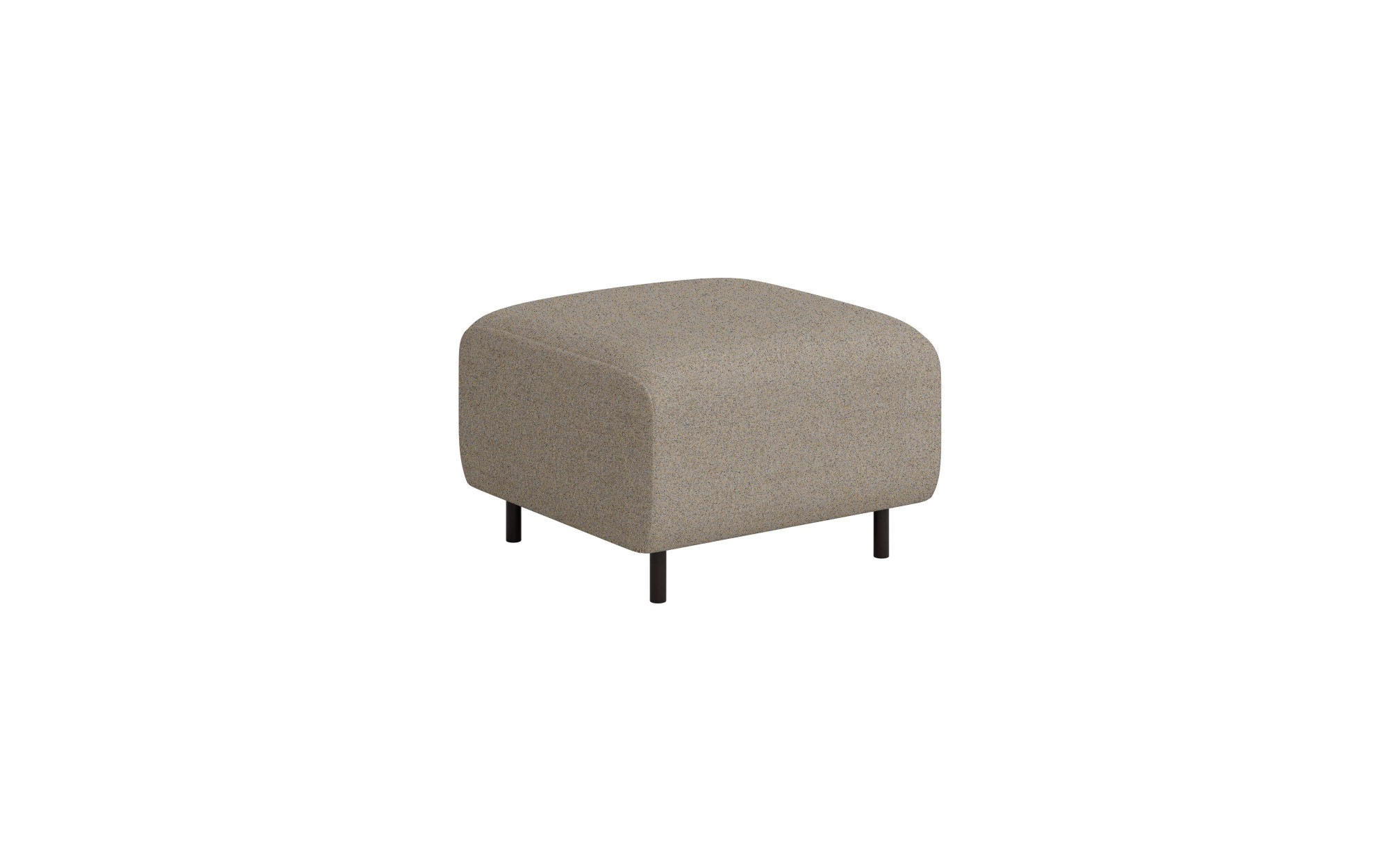 Home affaire Polsterhocker »ARROS klein mit Wellenunterfederung, Maße B/T/H: 70/70/46 cm«, passend zur Serie, in hochwertiger Verarbeitung