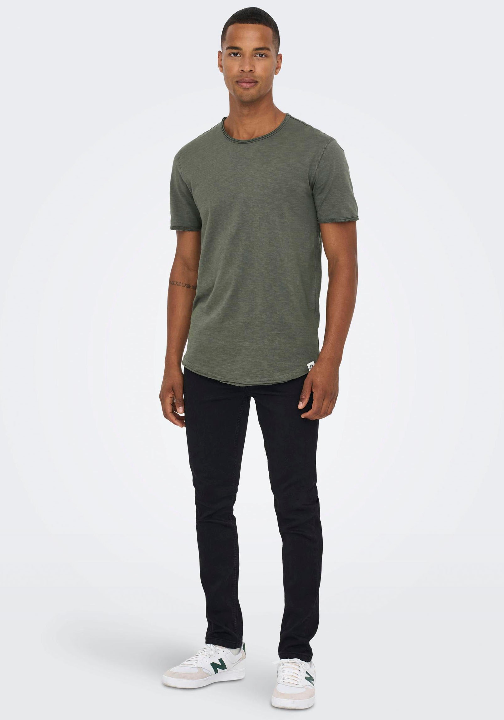 ONLY & SONS ONSBENNE T-Shirt Gray M 3