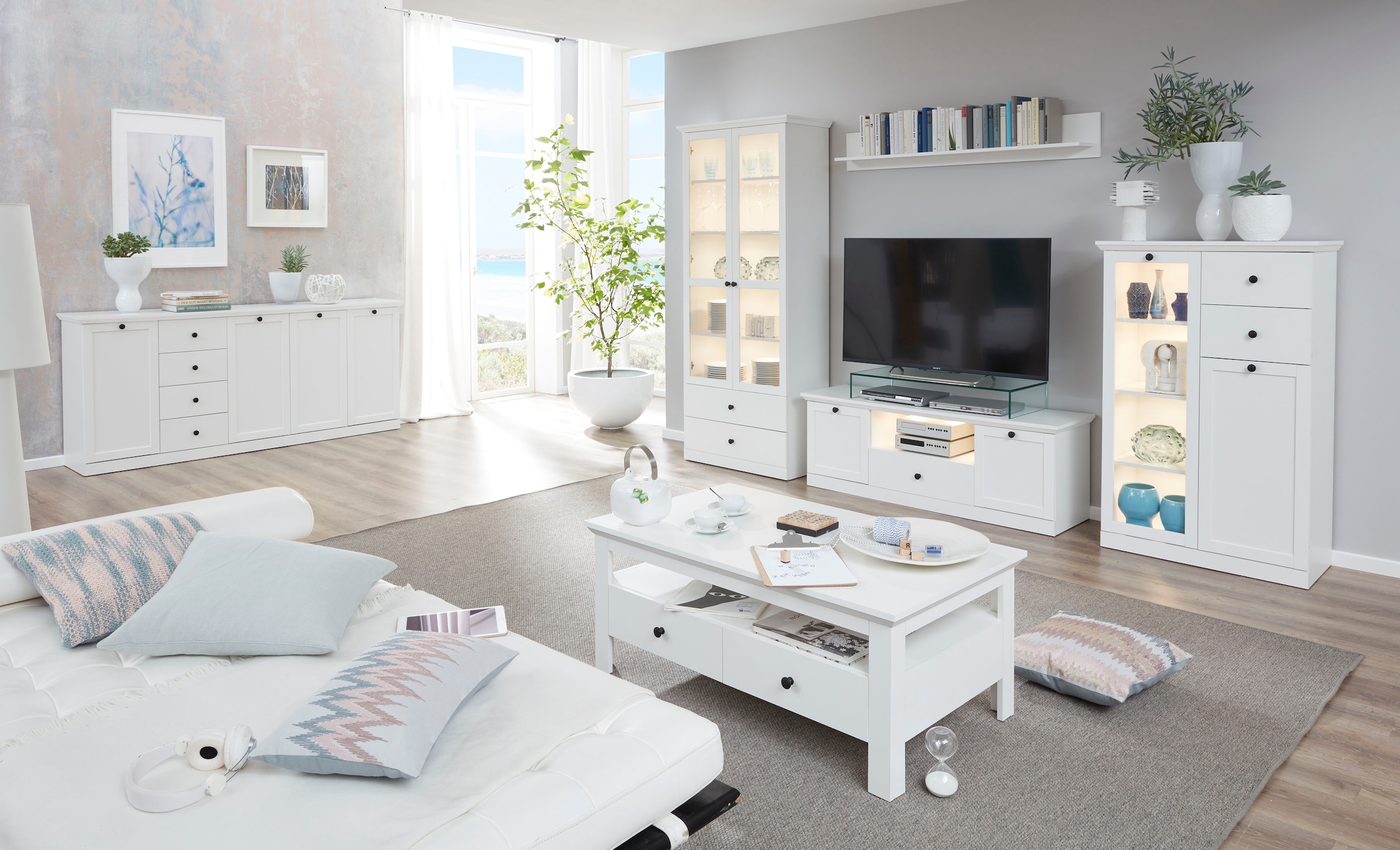 Home affaire Wohnwand »Örebro« Set, 4 Stk. tlg.