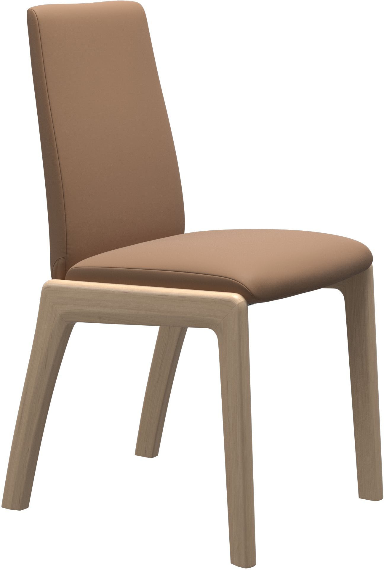 Stressless Polsterstuhl "Laurel" () Low Back, Größe M, mit abgerundeten Beinen in Eiche natur