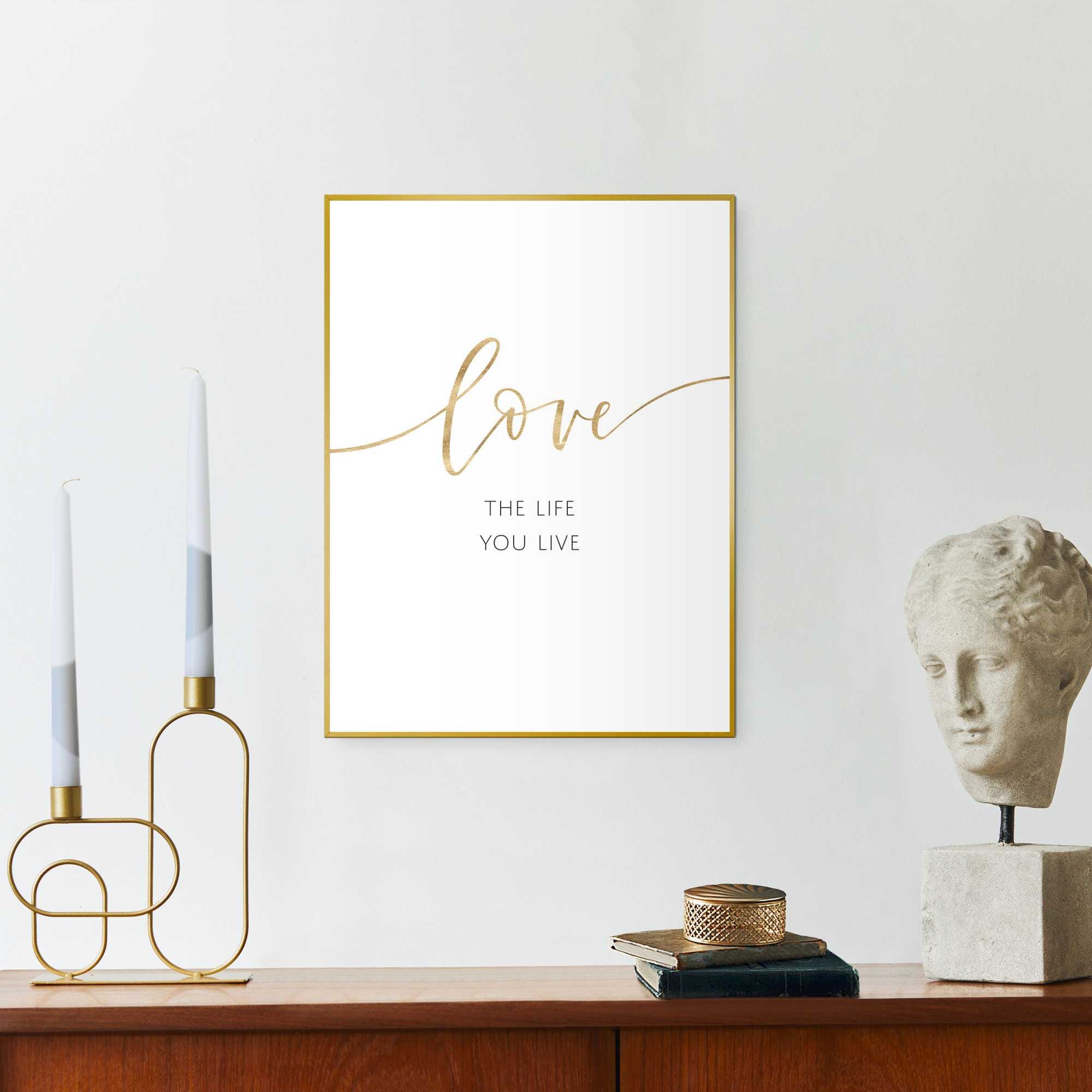 Poster »Life is Love«