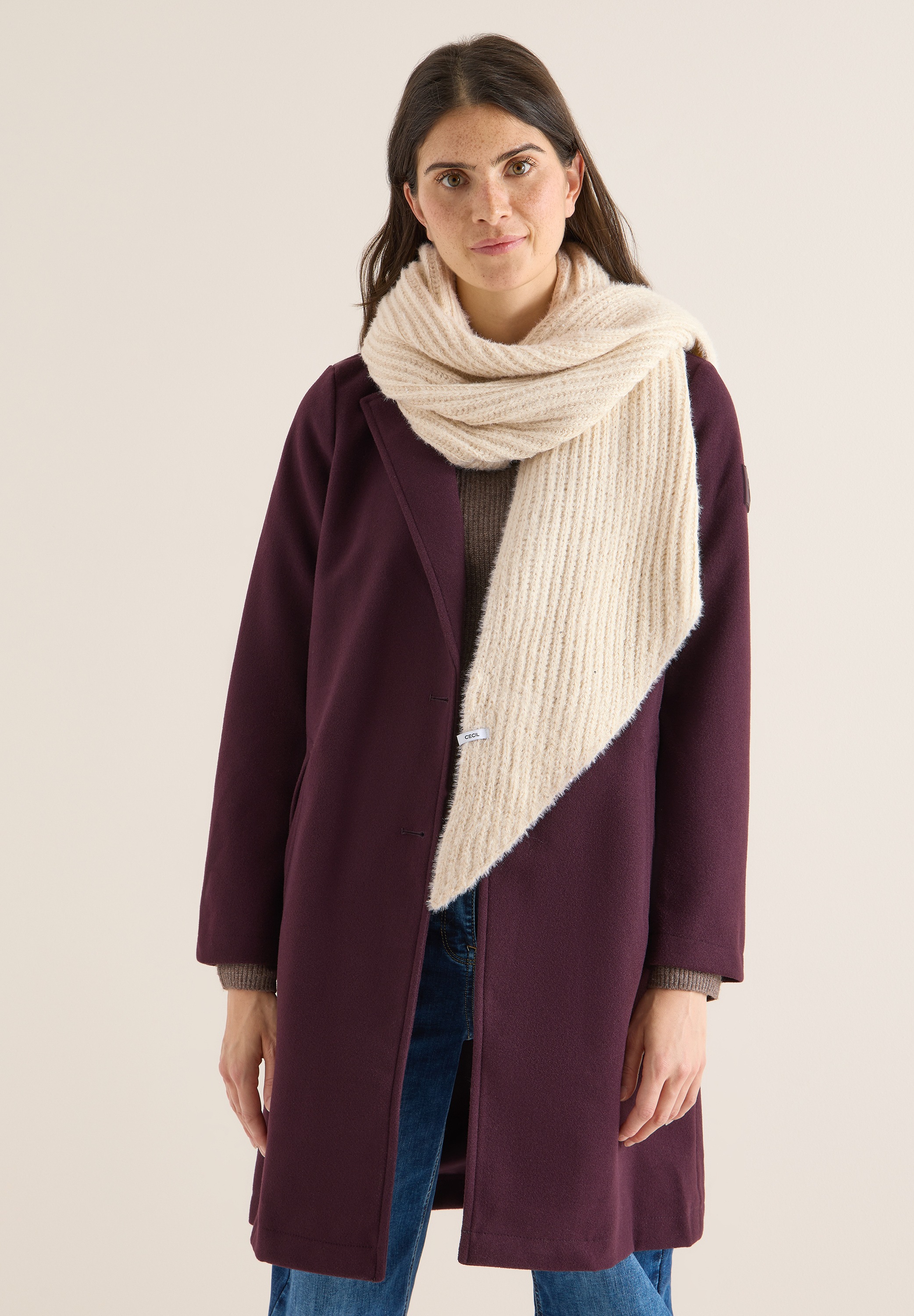 Cecil Halstuch aus softem Materialmix günstig online kaufen