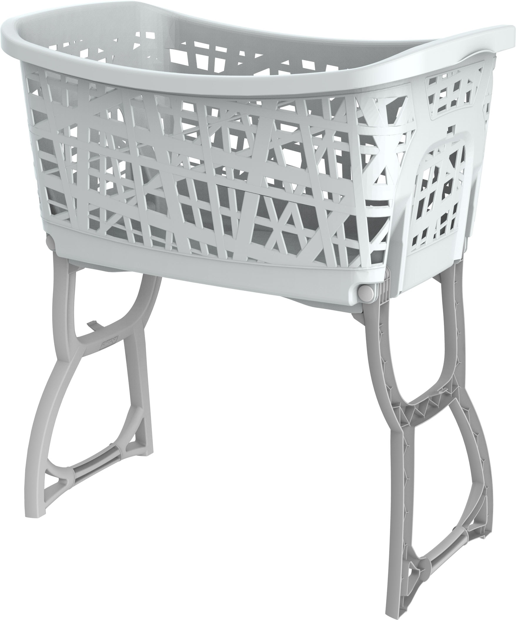 Bischof Wäschekorb mit Standteilen, Tragegriffen, ergonomische Form günstig online kaufen