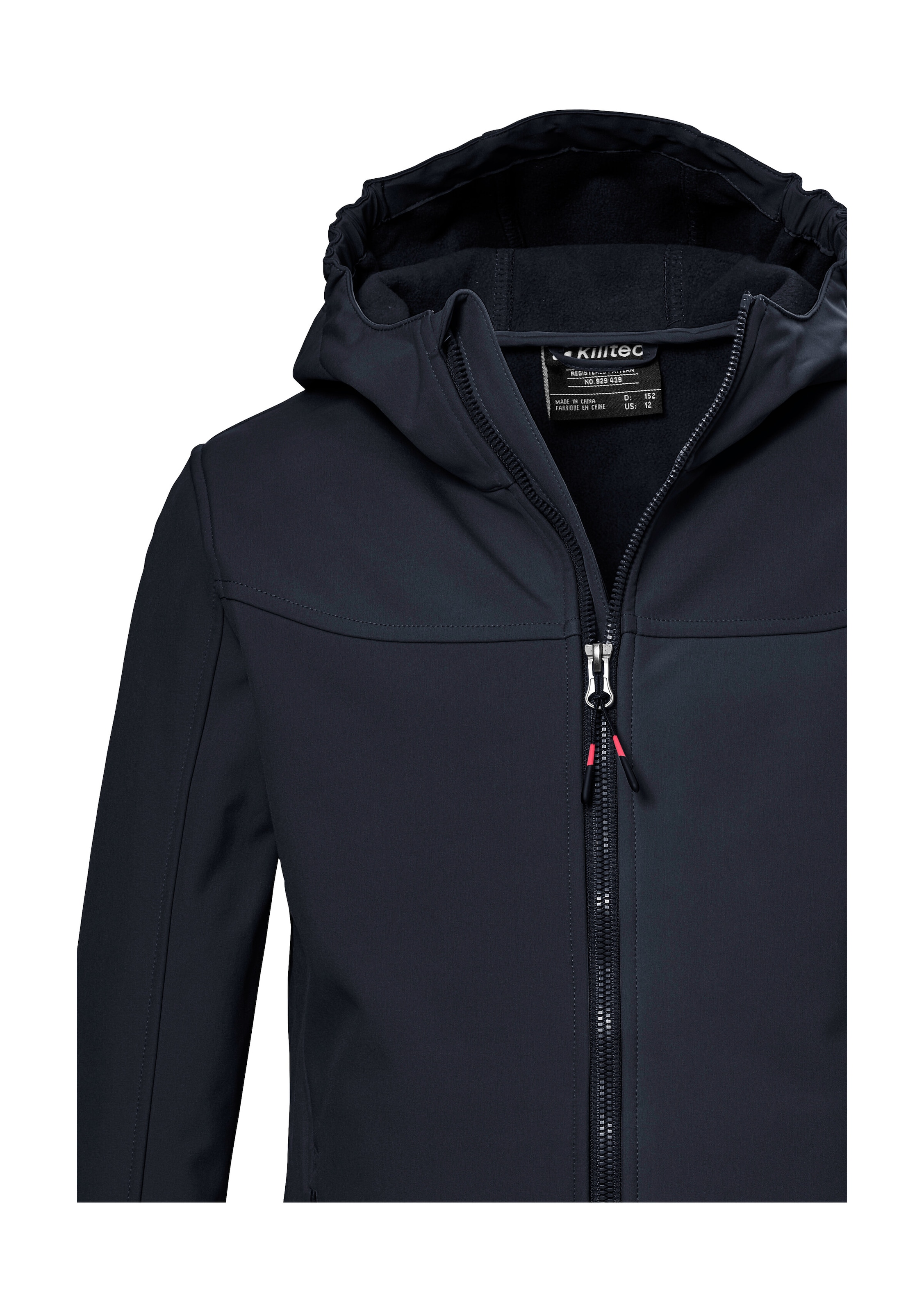 Killtec Softshelljacke »KOS 145 GRLS SFTSHLL JCKT«, Wind- und wasserabweisende Mädchenjacke, PFAS-frei, reflektierend