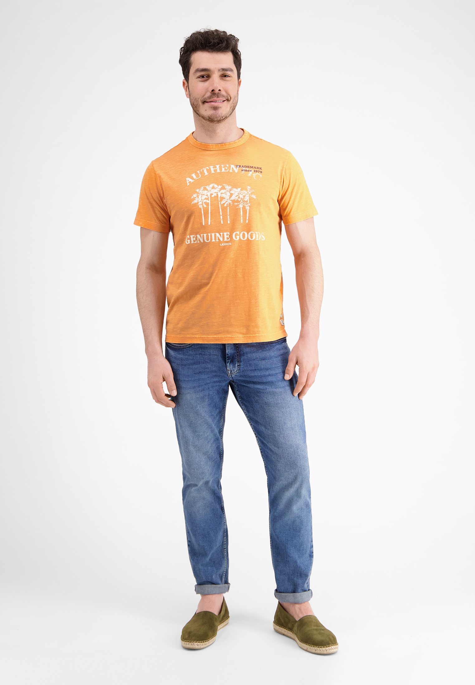 LERROS T-Shirt »T-Shirt mit Frontprint«