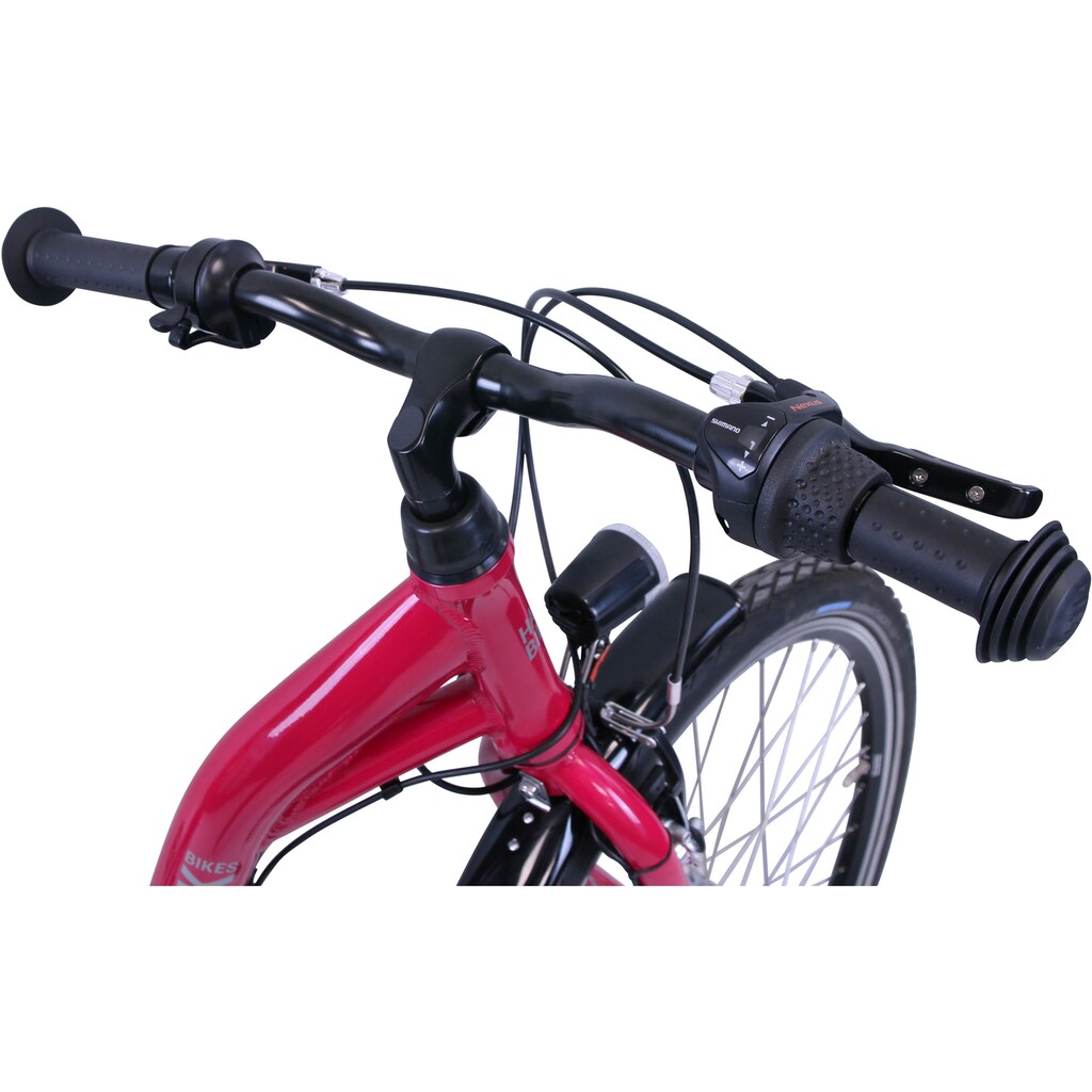 HAWK Bikes Jugendfahrrad »HAWK City Wave GIRLS«, 3 Gang, Shimano, Nexus 3-Gang Schaltwerk