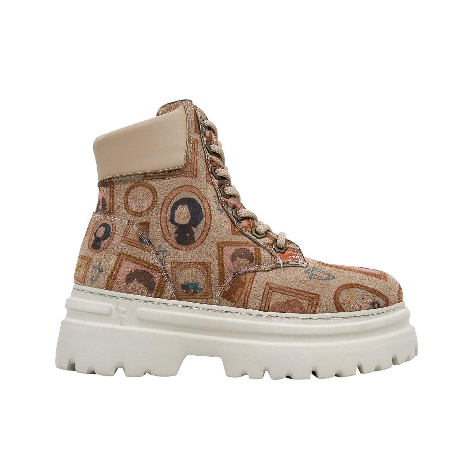 DOGO Schnürstiefelette »Nimble Frames-Of-Hogwarts Damen Boots / Female«, Vegan