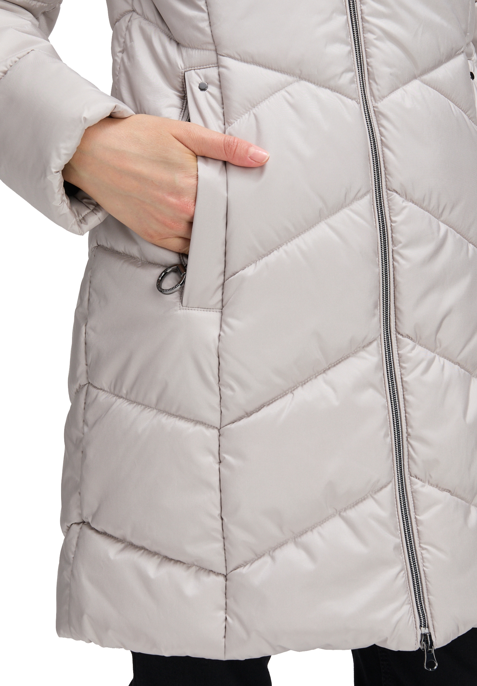 Betty Barclay Outdoorjacke »Betty Barclay Damen Outdoorjacke mit abnehmbarer Kapuze«, mit Kapuze