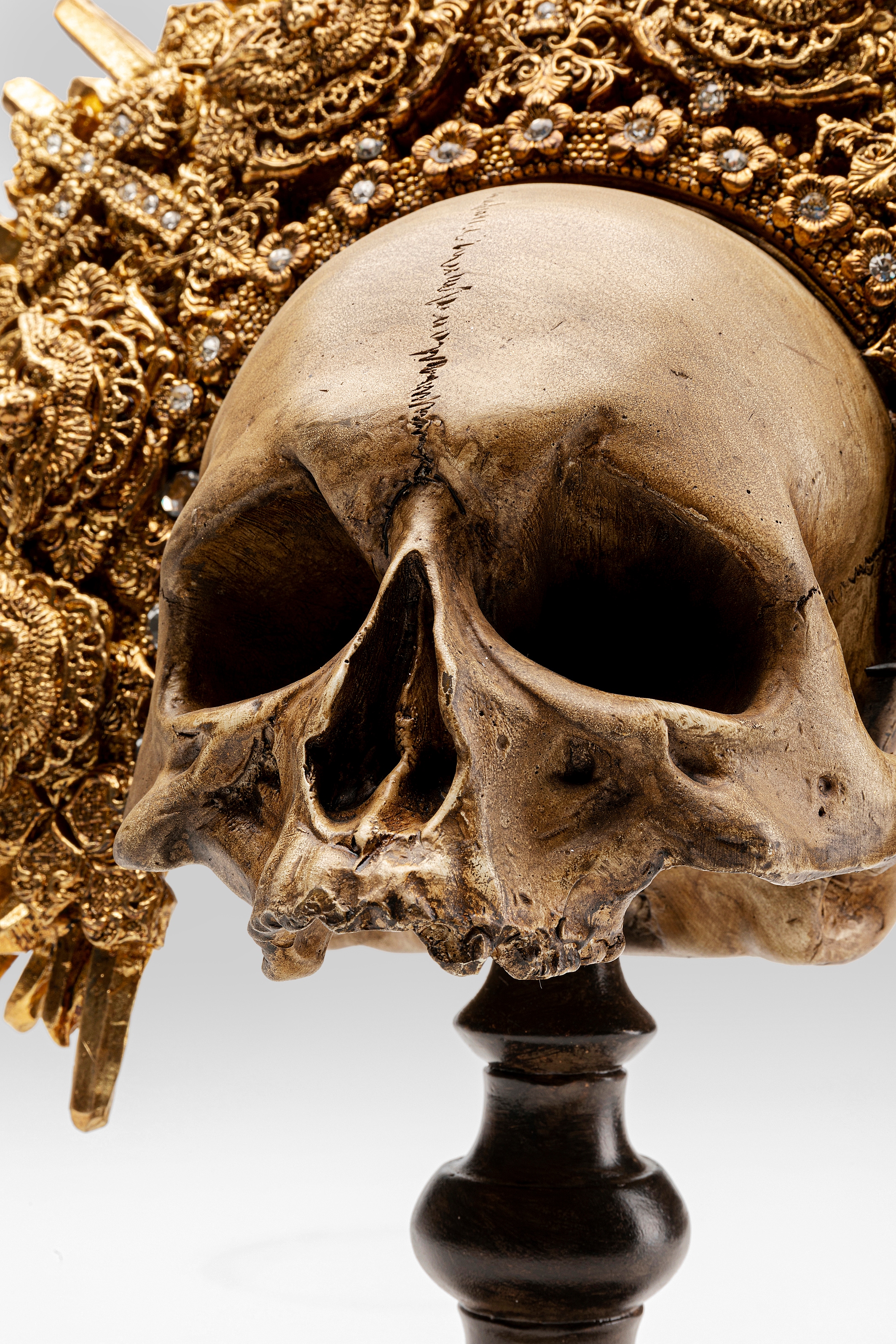 KARE Dekoobjekt »Deko Objekt King Skull 42cm«