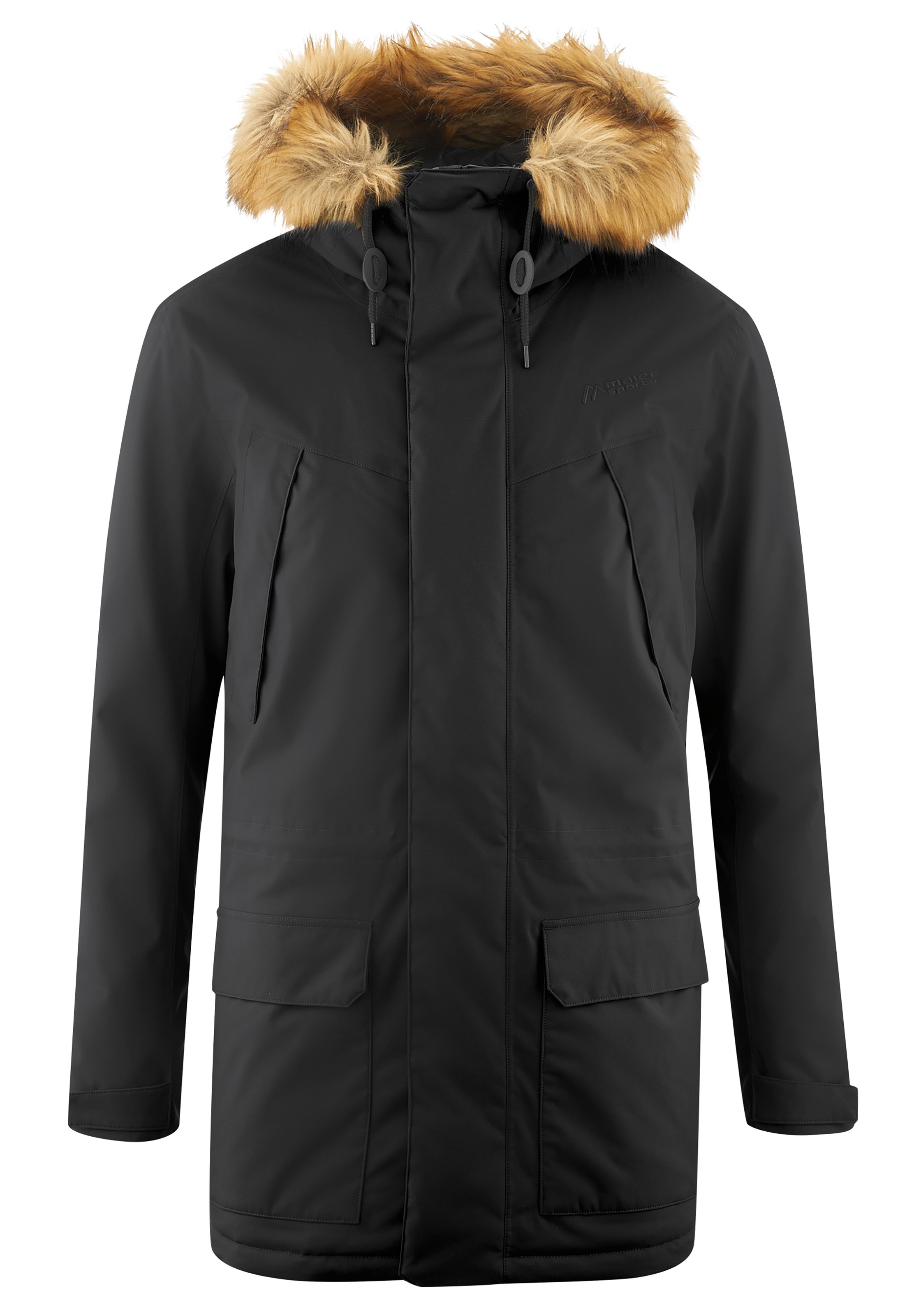 Maier Sports Funktionsjacke "OLAF", Wasserdichte Outdoorjacke mit Wattierung