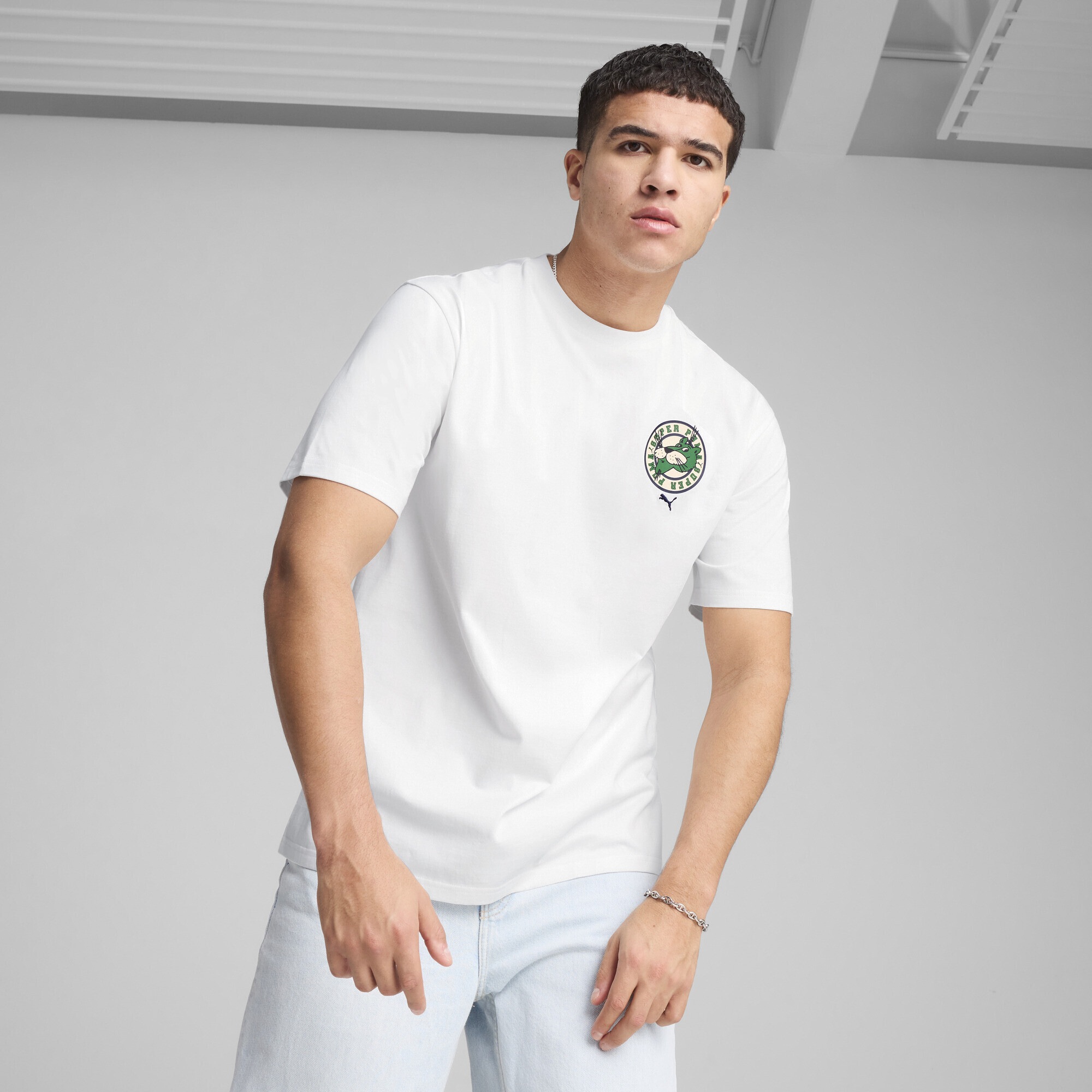 PUMA T-Shirt »GRAPHICS Super PUMA Relaxed T-Shirt Herren«