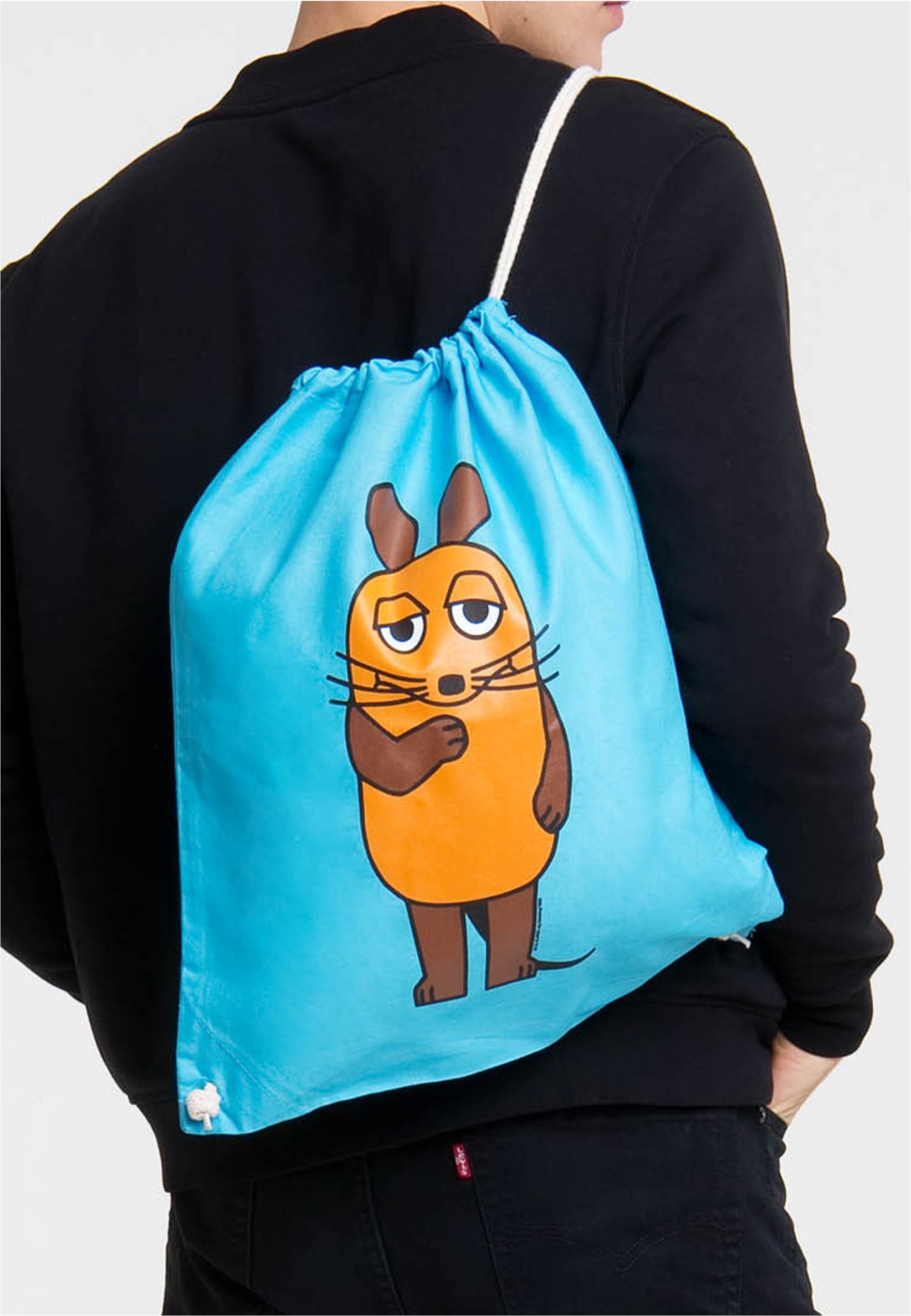 LOGOSHIRT Kulturbeutel »Turnbeutel Die Maus« mit schönem Printmotiv