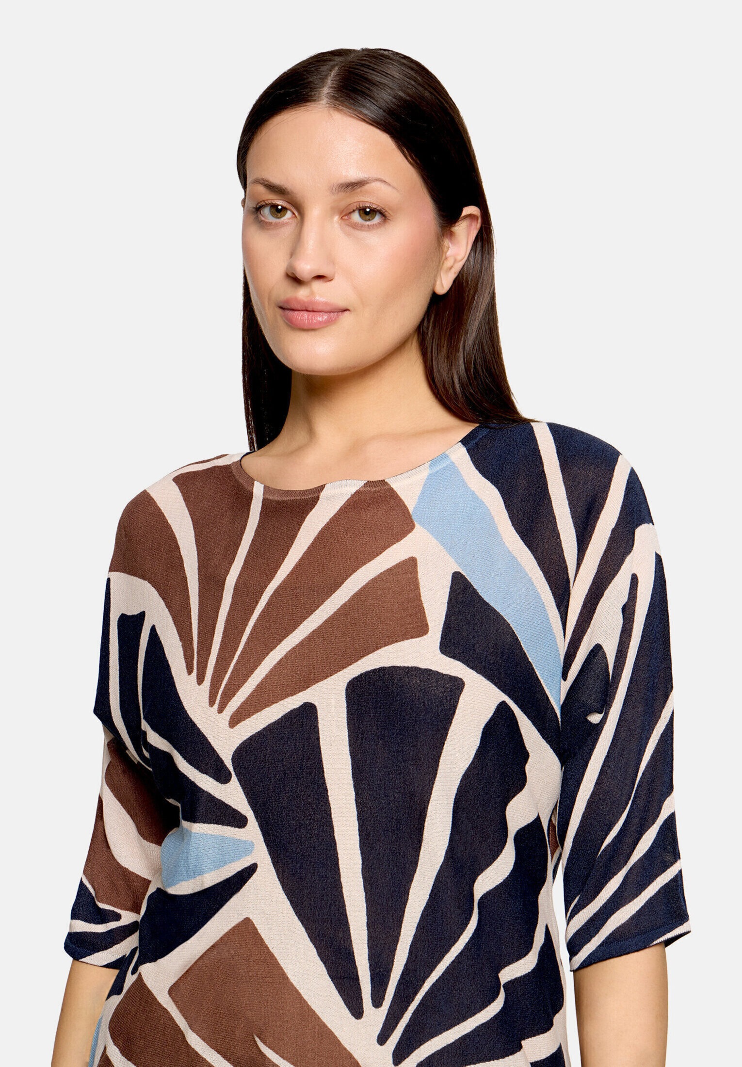 Betty&Co Strickpullover »Damen mit Print« 1 Druck