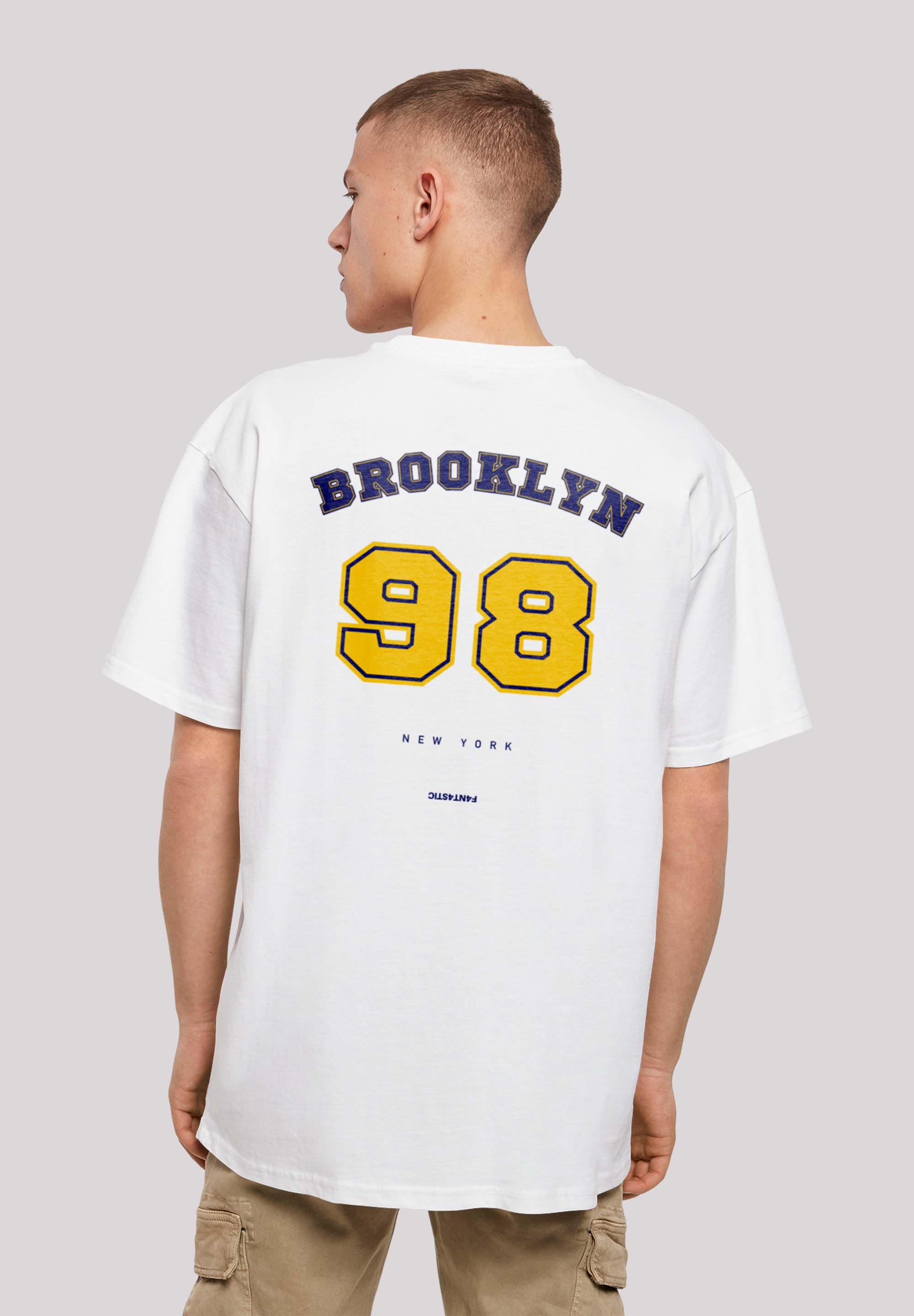 F4NT4STIC T-Shirt »Brooklyn 98 NY OVERSIZE TEE«, Print
