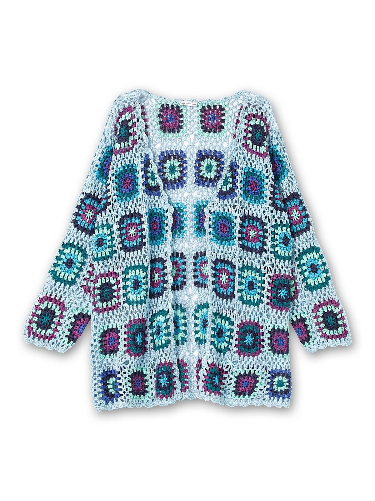 sheego by Joe Browns Cardigan »Große Größen«, in Häkeloptik, mit Crochet-Muster