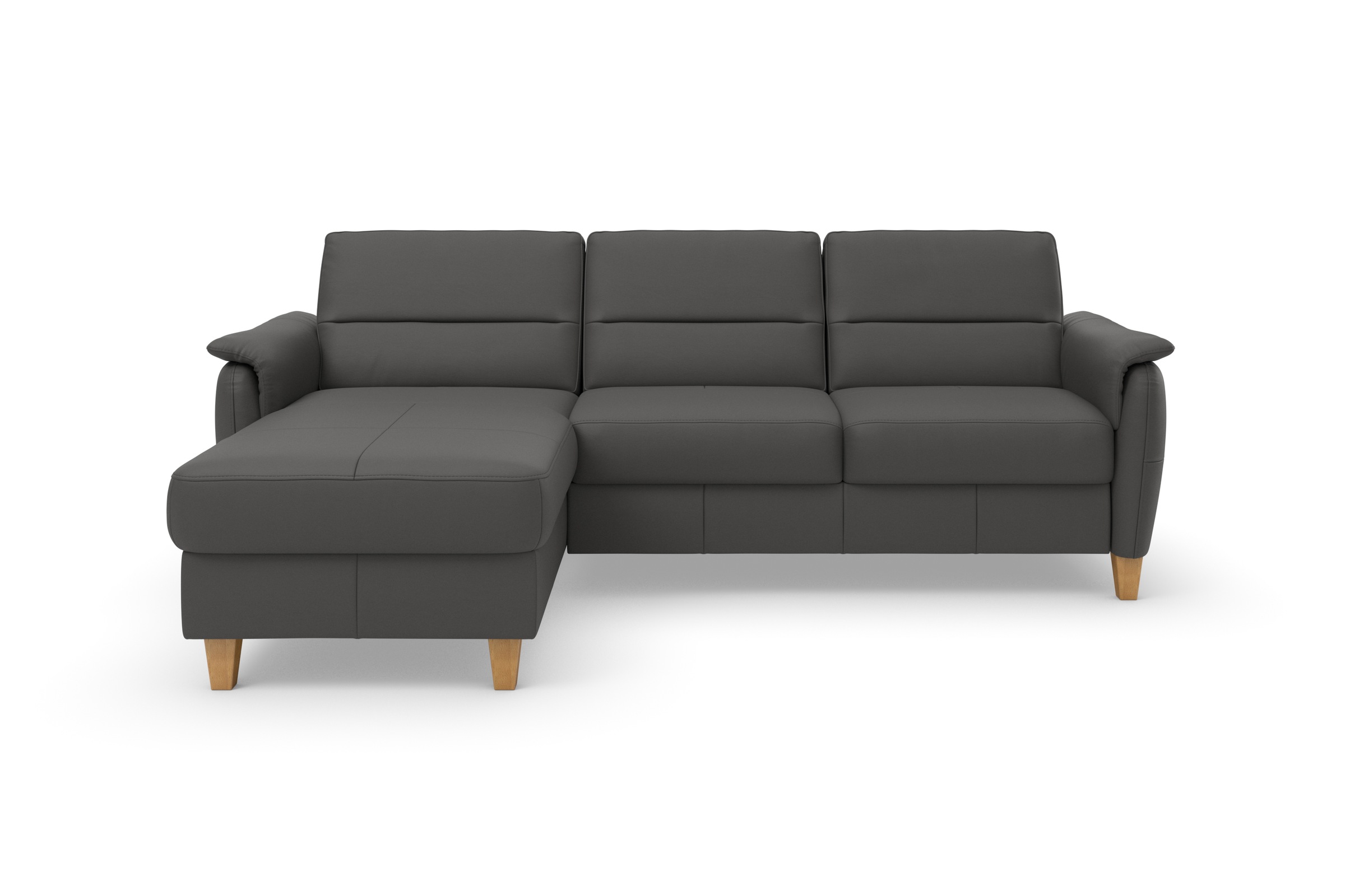 Home affaire Ecksofa »Palmera L-Form«, Federkern, wahlweise mit Bettfunktion und mit/ohne Bettkasten