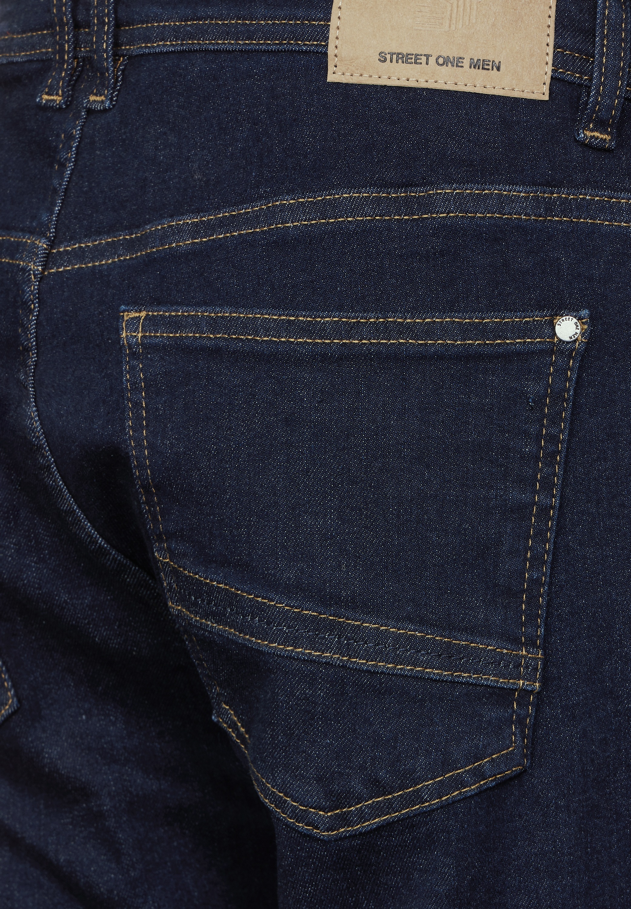 STREET ONE MEN Gerade Jeans, Middle Waist