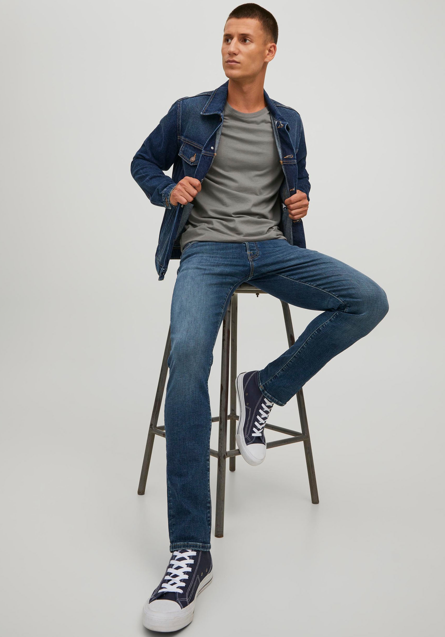 Jack & Jones Slim-fit-Jeans »JJIGLENN JJFOX AGI 304 50SPS NOOS«