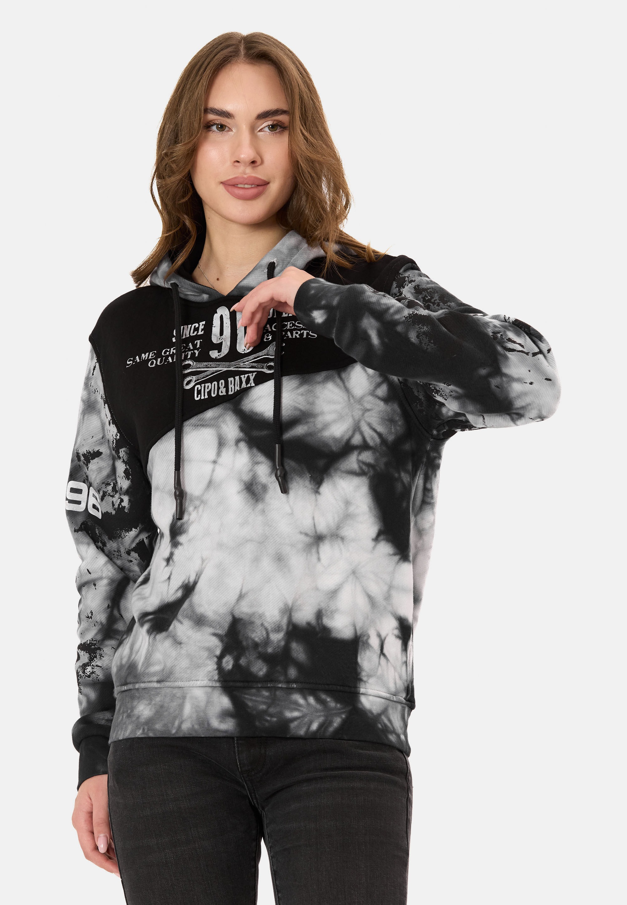 Cipo & Baxx Kapuzenpullover »WL382« mit Kapuze