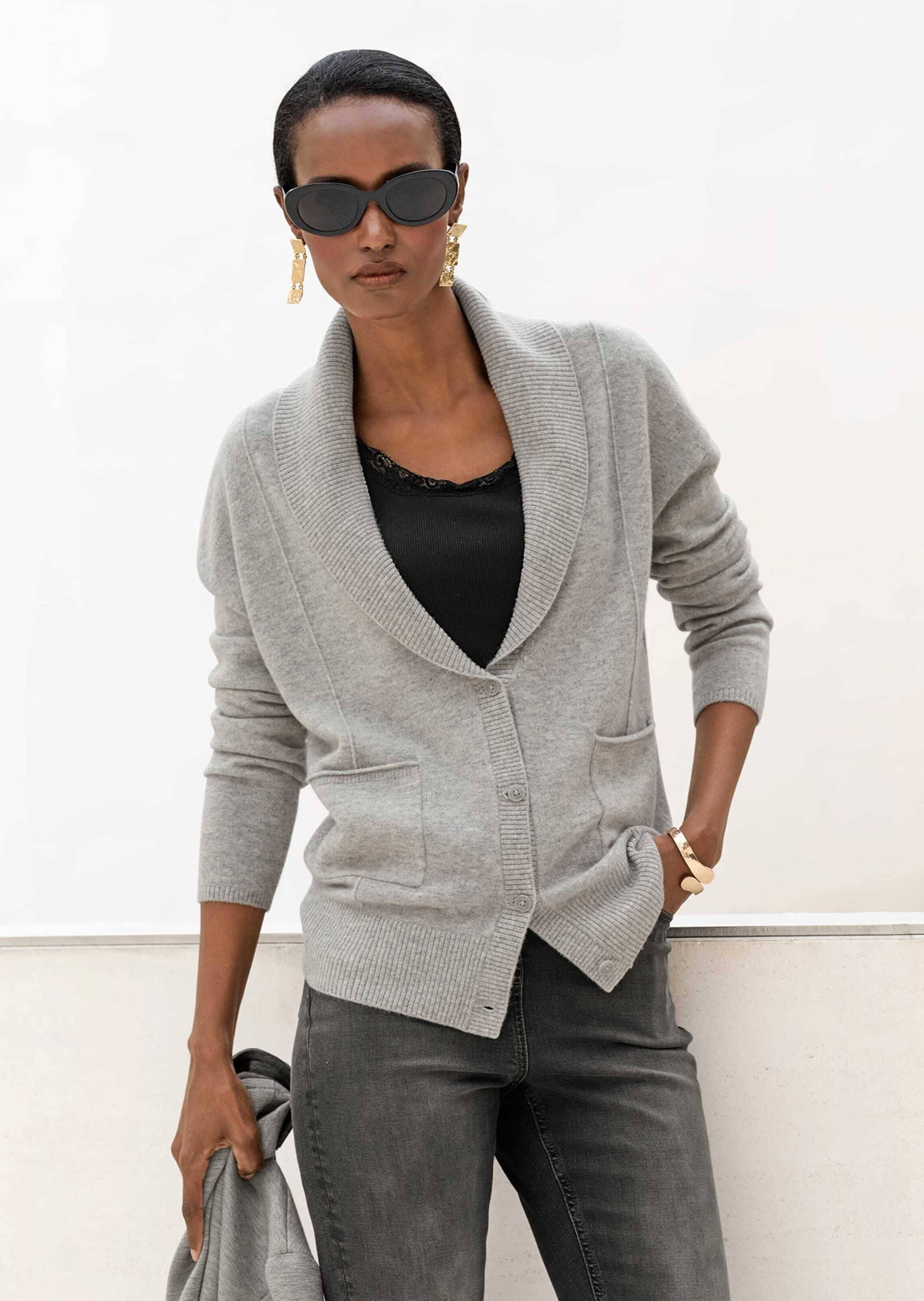 MADELEINE Strickjacke »Strickjacke Strickjacke mit Good Cashmere«