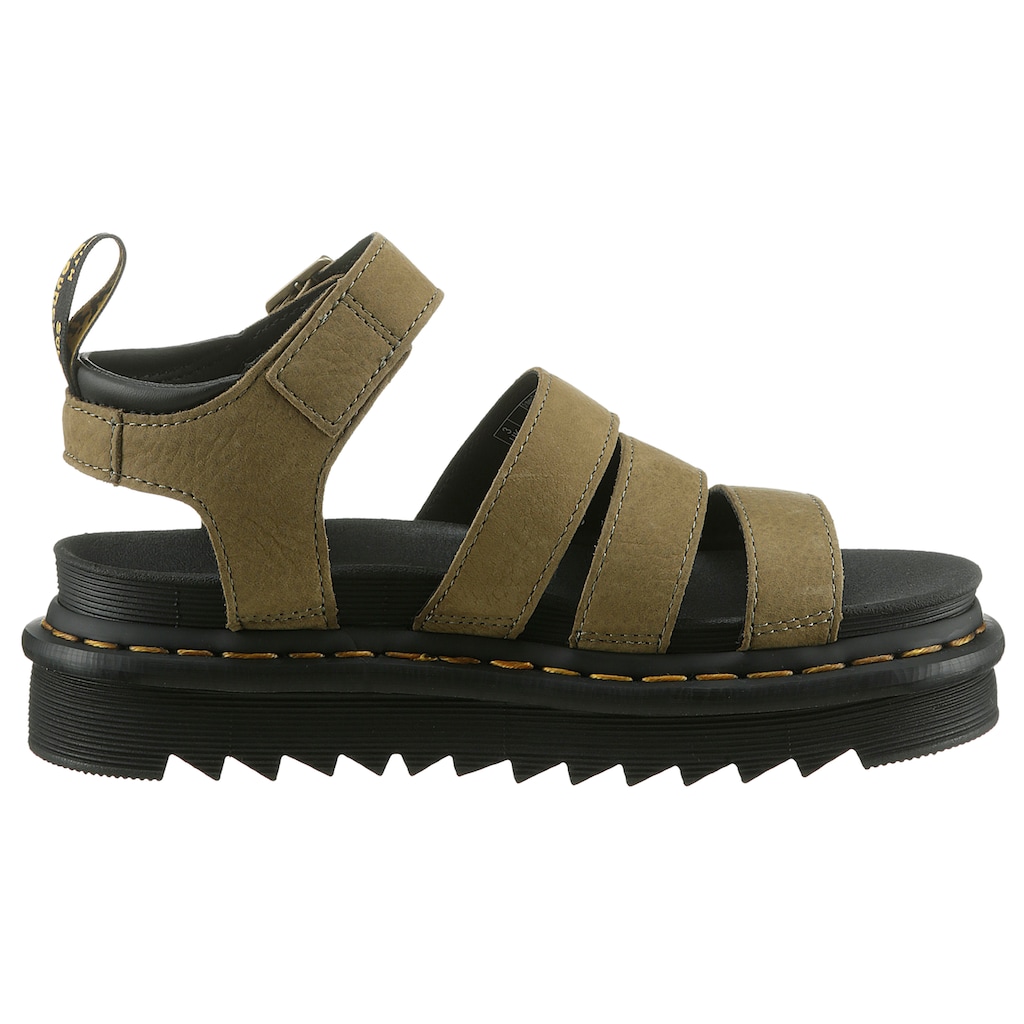 DR. MARTENS Plateausandale »Blaire Hydro«, Sommerschuh, Sandalette, Plateauabsatz, mit Schnallenverschluss