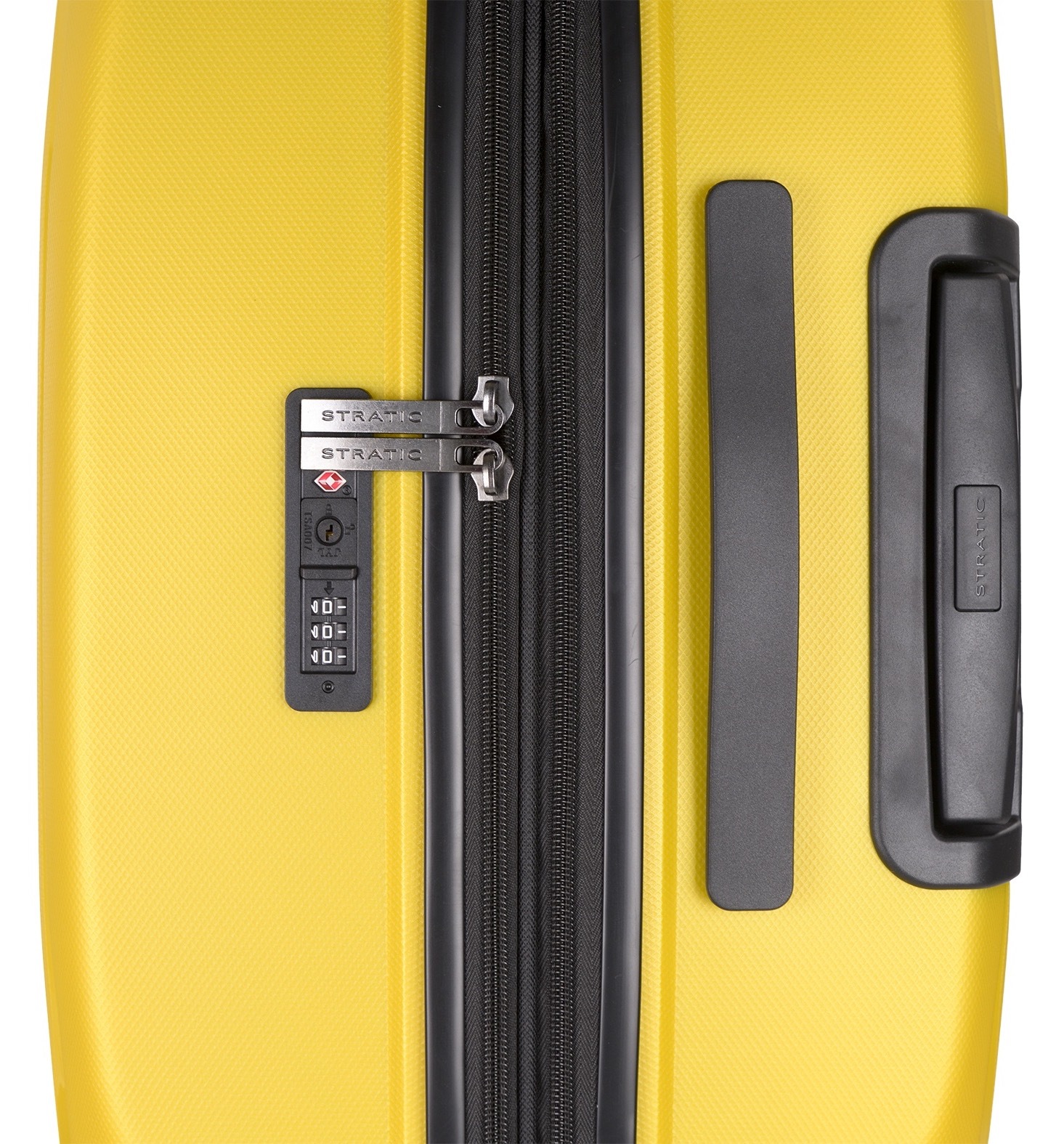Stratic Trolley »BRIGHT+ Koffer L«, (1 St.), 4 Rollen, Hartschalenkoffer Trolley TSA-Zahlenschloss STRATIC CONNECT NFC-Chip