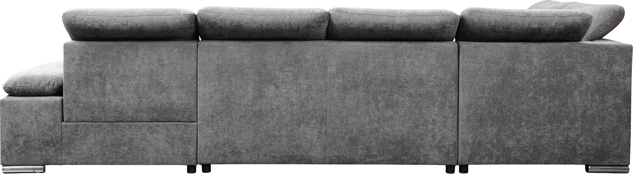 WERK2 Wohnlandschaft »Cordoba inkl. Bett, Bettkasten & Kopfteilfunktion, Breite 359 cm«