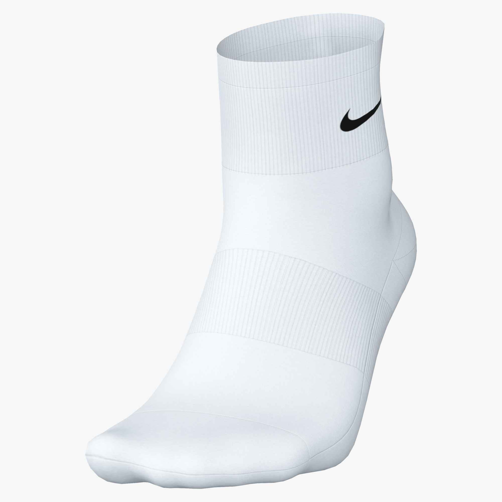 Thumbnail - Nike Funktionssocken "U NK ED LTWT ANKLE 3P 132" für sportive Aktivitäten, aus Baumwolle und Polyester