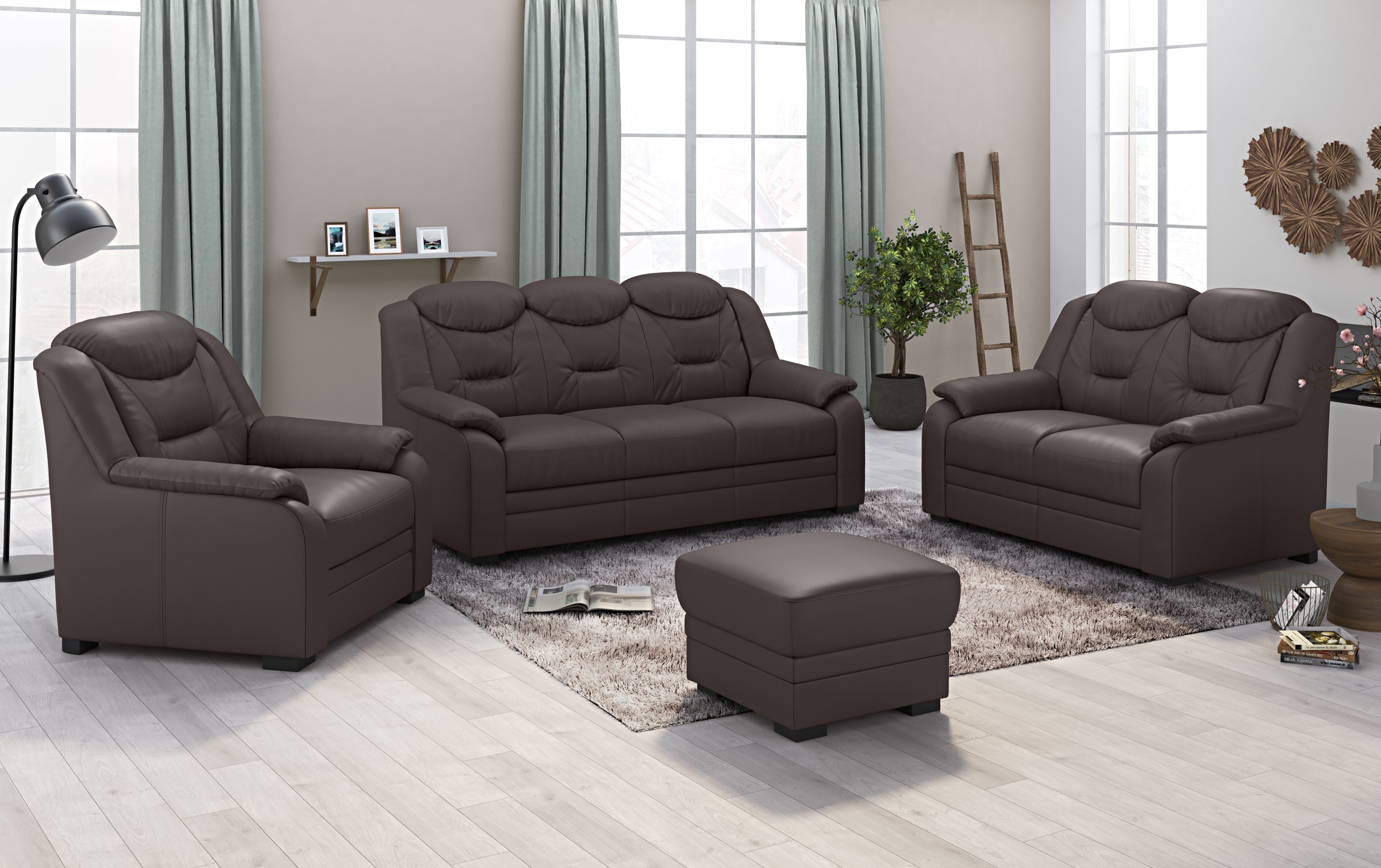 COTTA 2-Sitzer "Marcus" Sofa mit hoher Rückenlehne günstig online kaufen