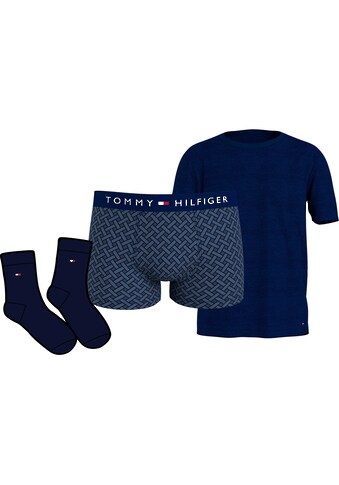 Tommy Hilfiger Underwear Trunk »TRUNK, SOCK & TEE SET«, (Set, 3 St., Trunk + Shirt +... kaufen