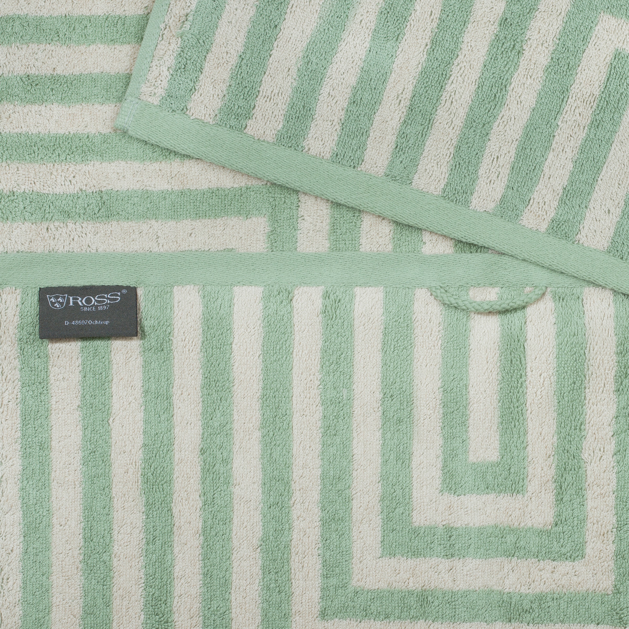 ROSS Duschtuch »Grafik« aus feinster Baumwolle