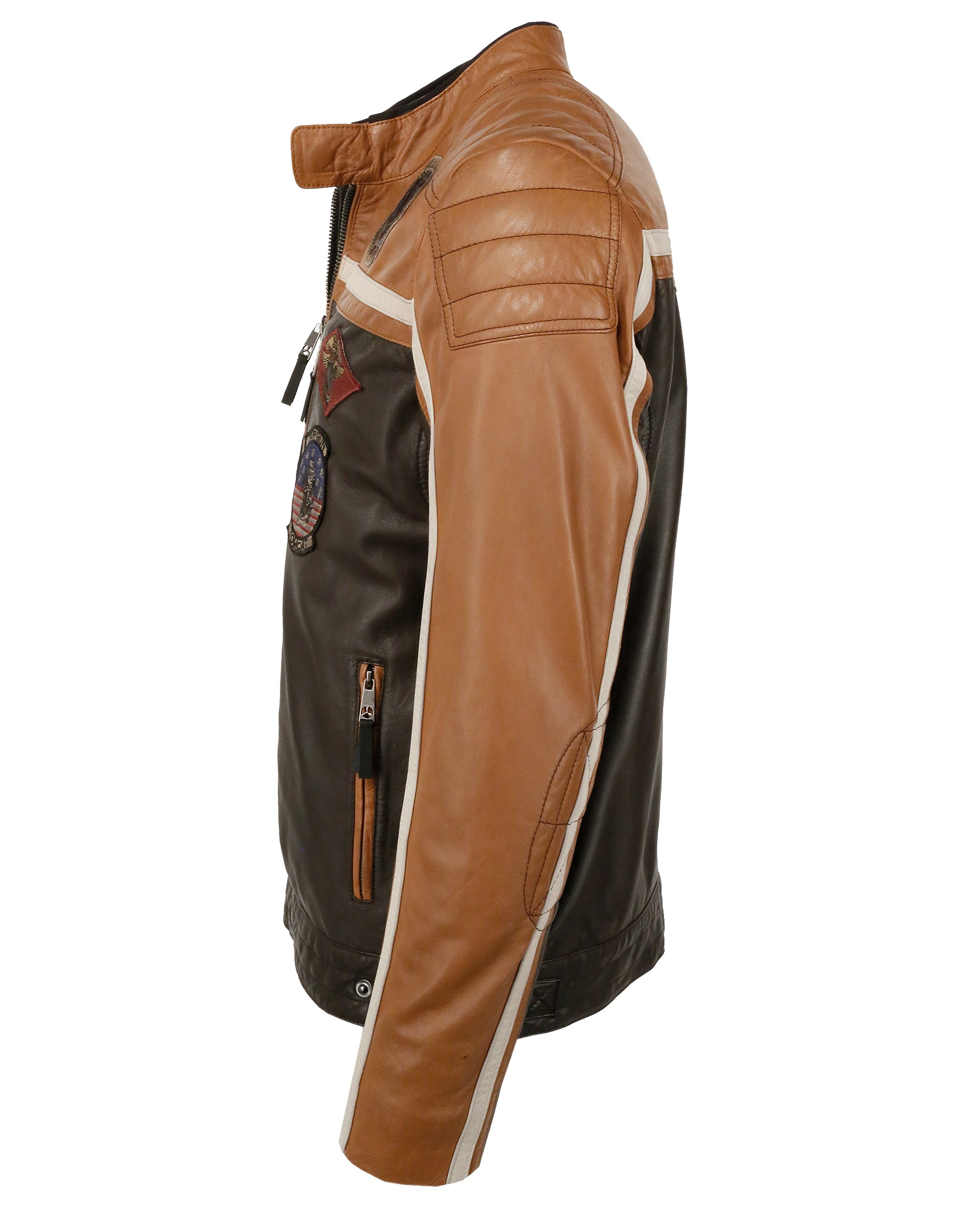 Thumbnail - TOP GUN Lederjacke "TGJ1005"
