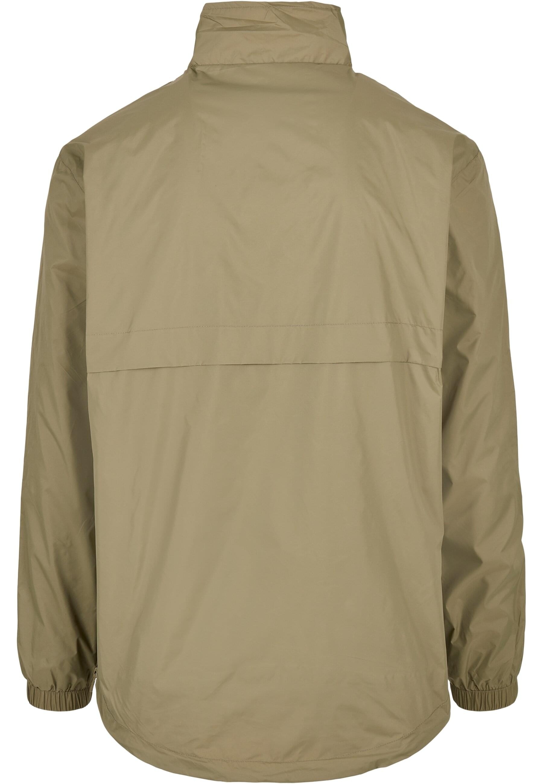 URBAN CLASSICS Allwetterjacke »Urban Classics Herren Stand Up Collar Pull Over Jacket«, (1 St.), ohne Kapuze