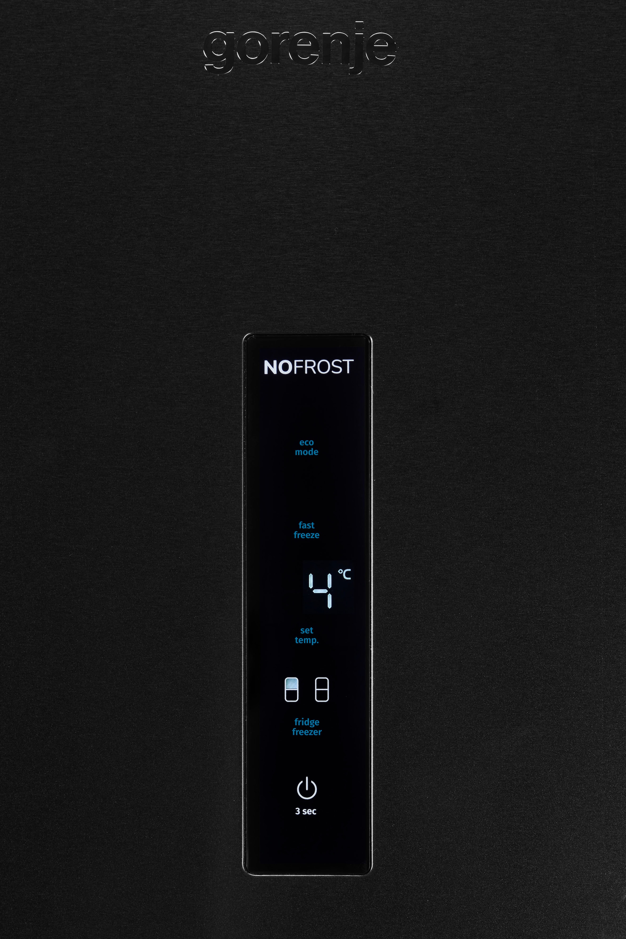 GORENJE Kühl-/Gefrierkombination »NRK620B61BX4OT«, kein Abtauen Dank NoFrostPlus, CrispZone mit Feuchteregulierung