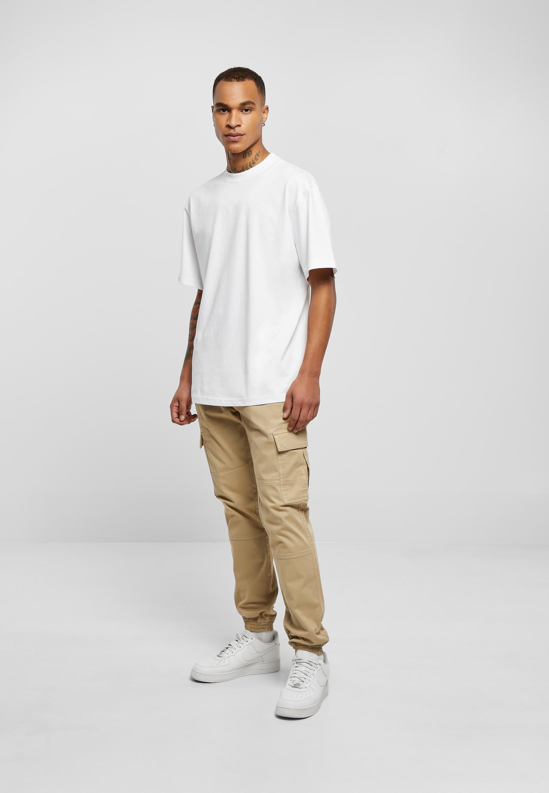 URBAN CLASSICS Cargohose »Urban Classics Herren Washed Cargo Twill Jogging Pants«, (1 tlg.)
