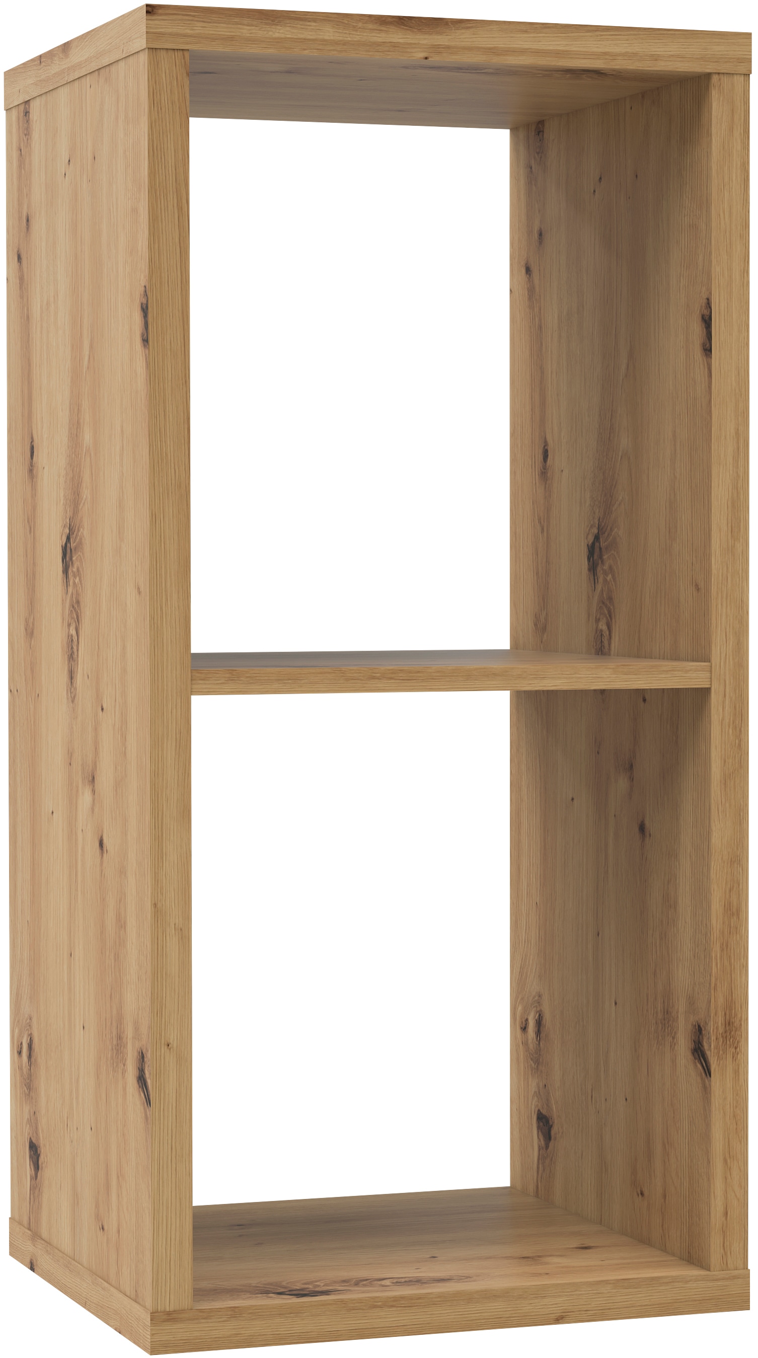 FORTE "Mauro" Regal mit 2 Fächern, B/H/T 38,2x72,9x32,9 cm, langlebige Beschichtung