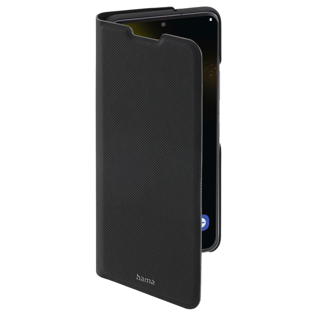 Hama Smartphone-Hülle »Booklet für Samsung Galaxy S22 (5G), schwarz, schlankes Design«, Samsung Galaxy S22 5G, Mit Standfunktion und Einsteckfächer