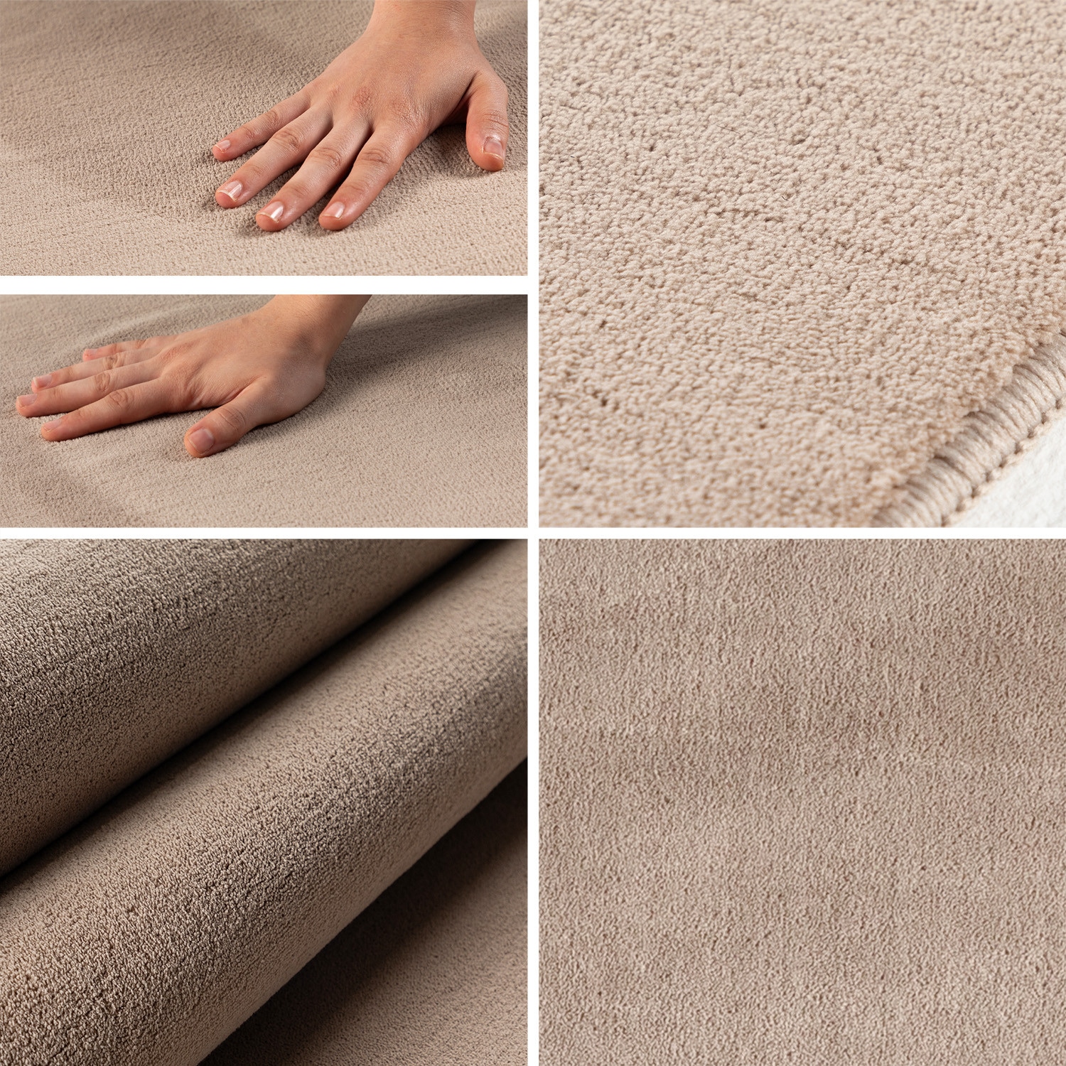 Ayyildiz Teppiche Teppich »SKY 5400«, rund, 7 mm Höhe, Besonders weich / Softfllor / waschbar